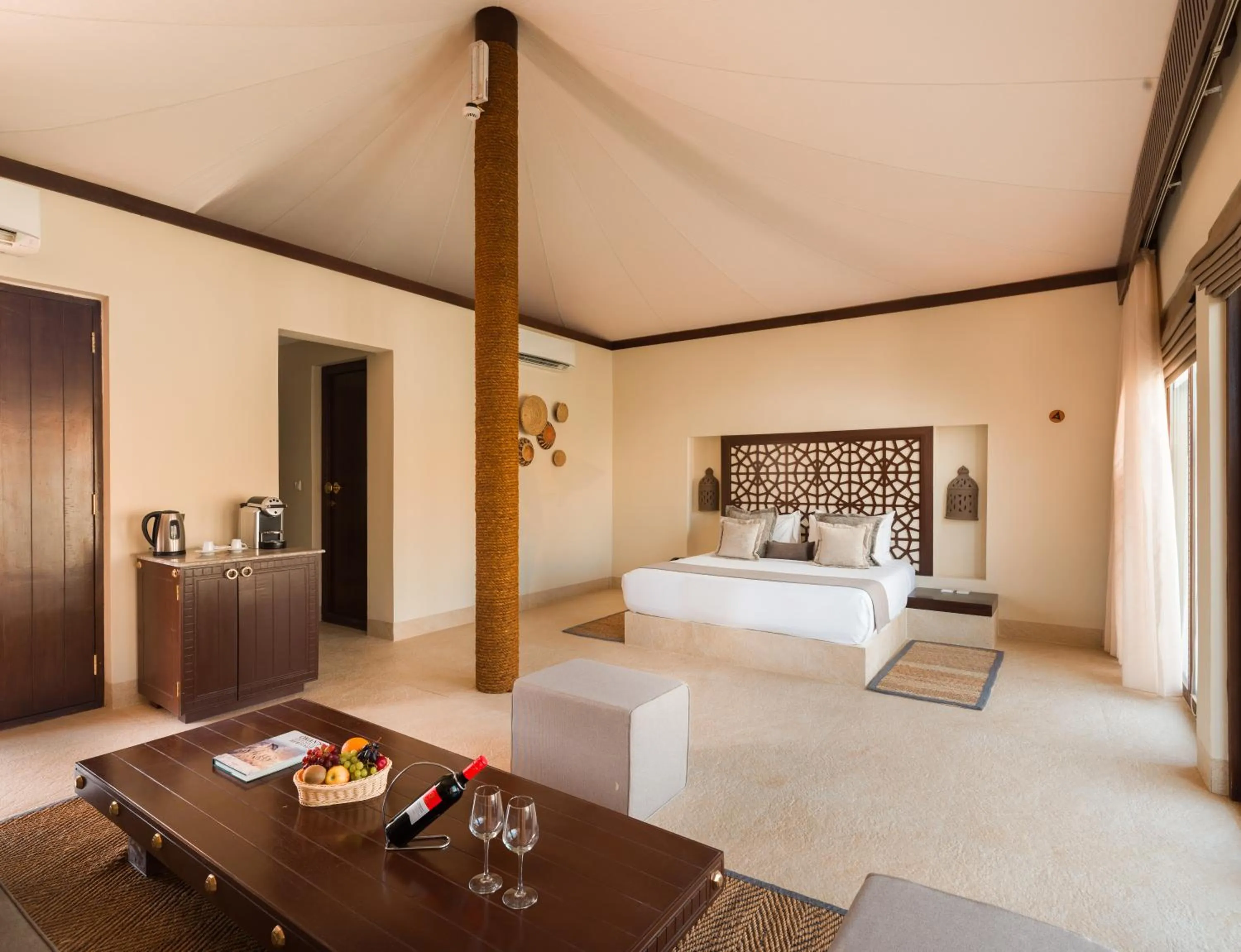Bed in Desert Nights Resort