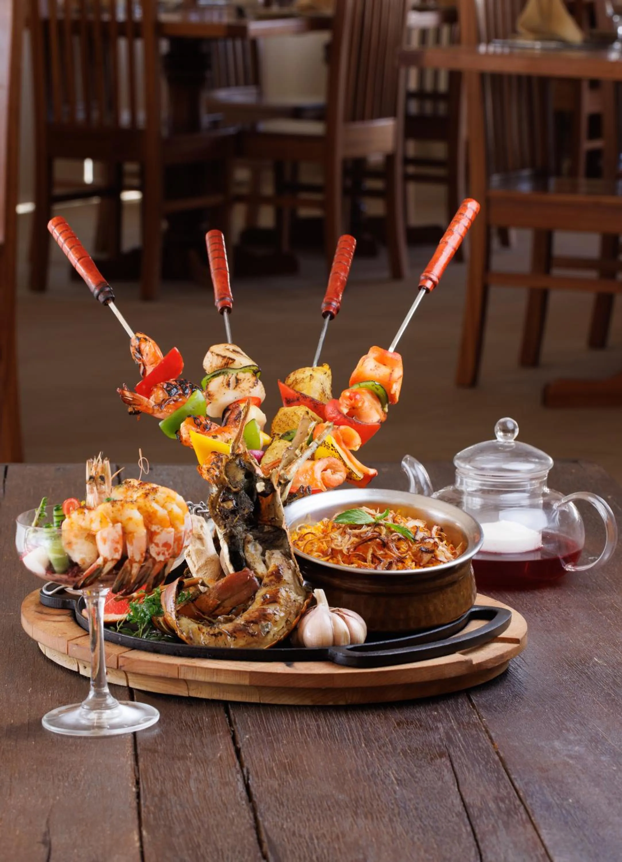 Food and drinks in Desert Nights Resort