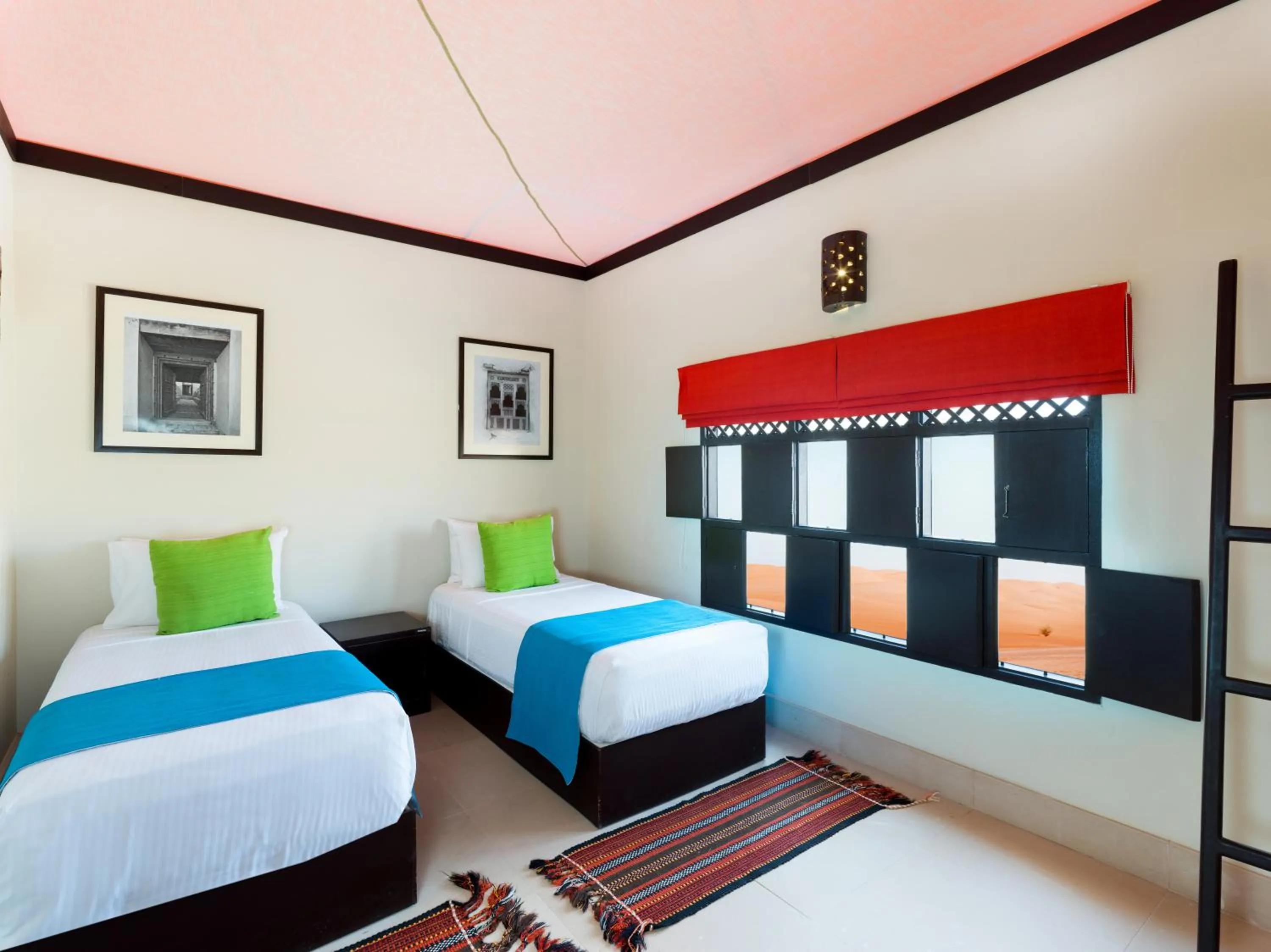 Bed in Desert Nights Resort