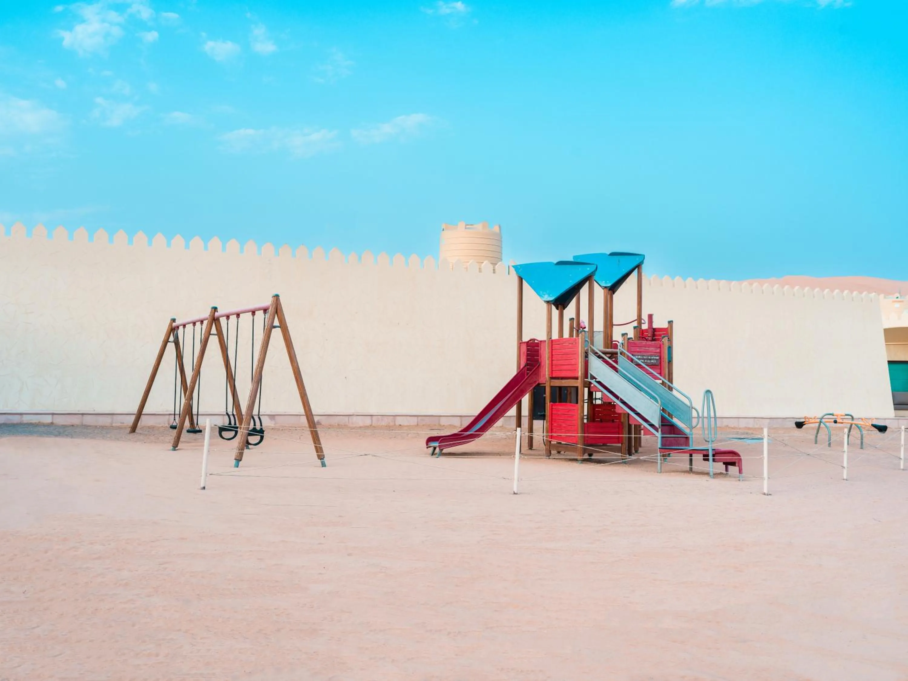 Children play ground in Desert Nights Resort
