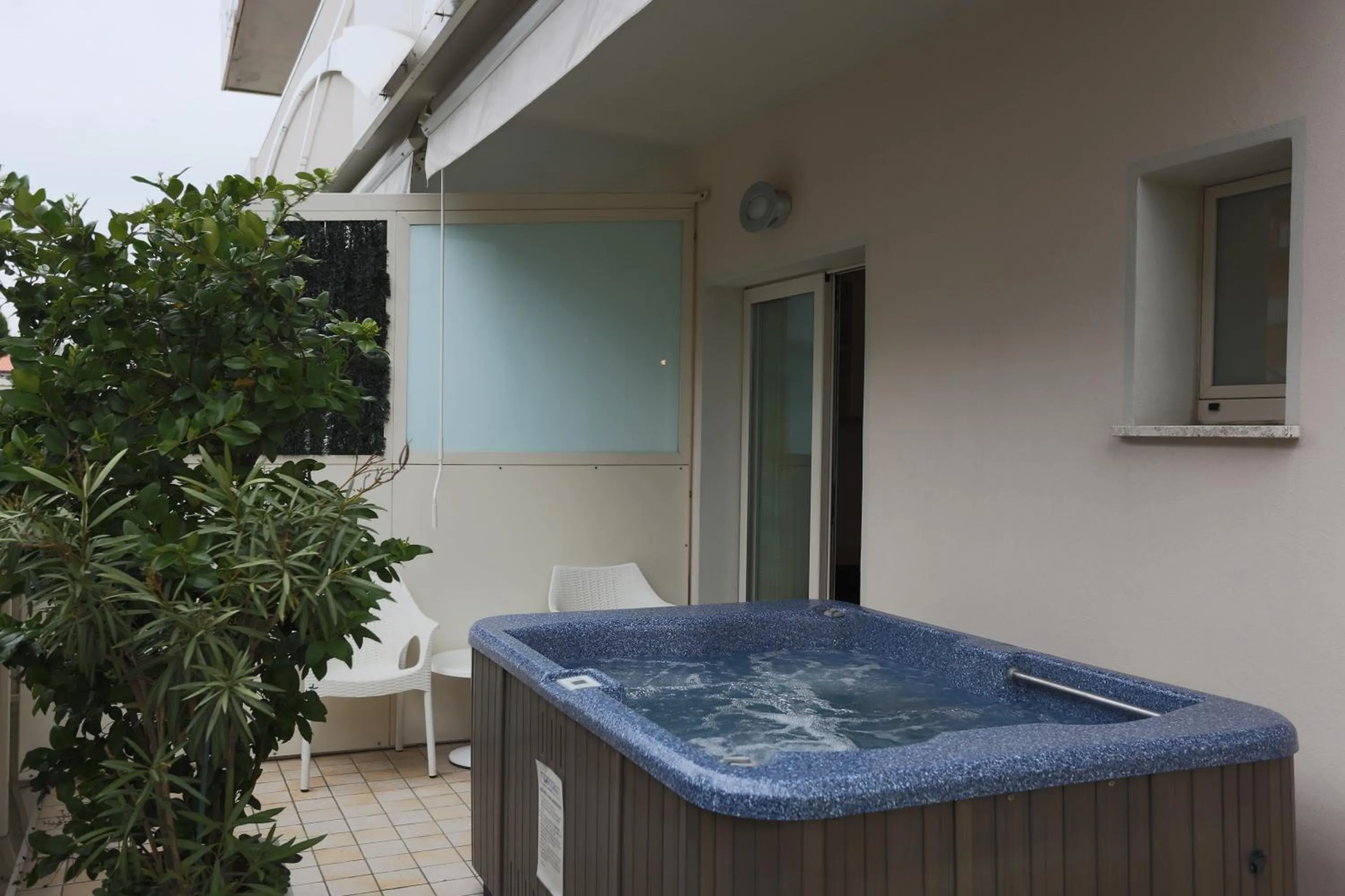 Balcony/Terrace in Hotel Caribia Pinarella