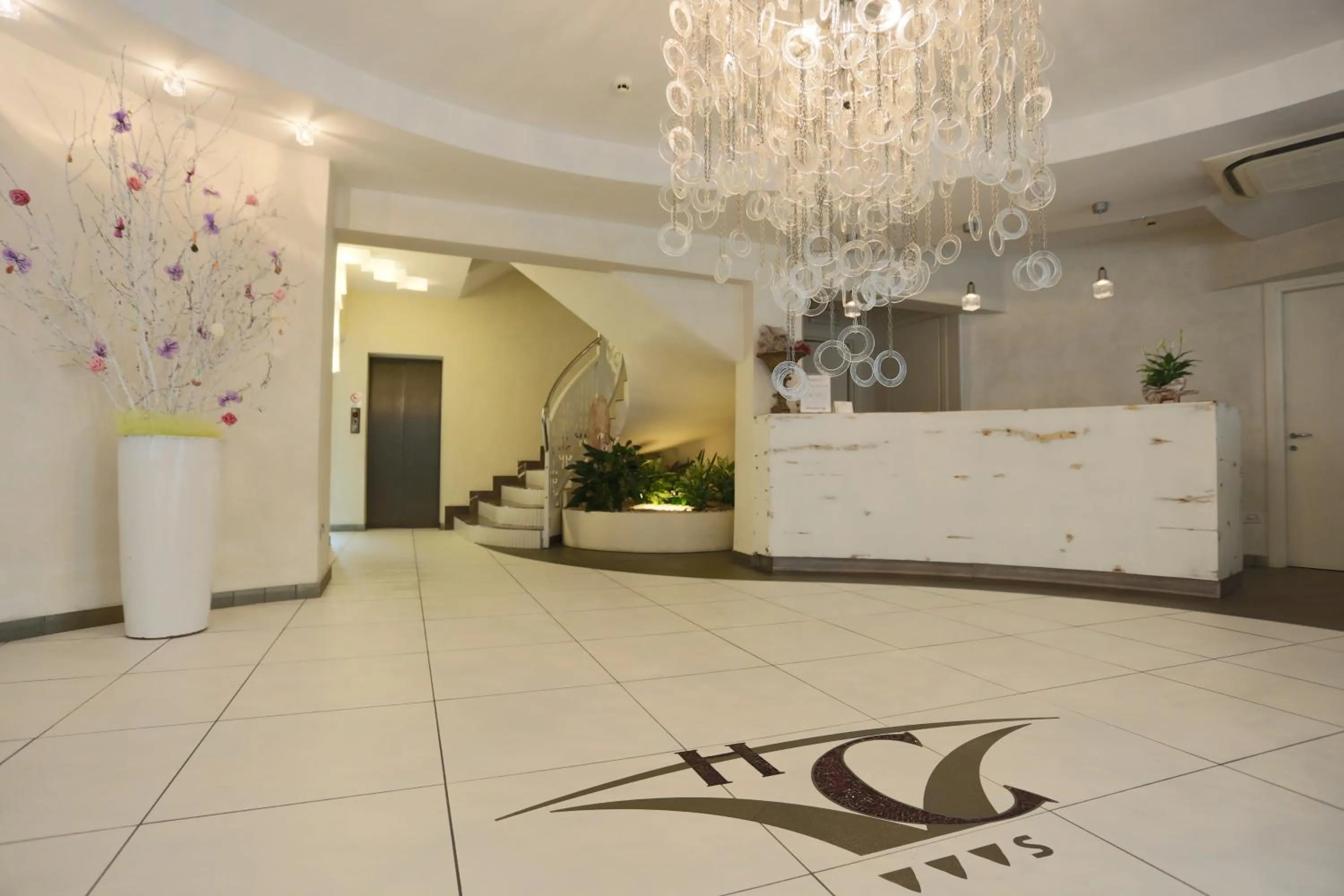 Lobby or reception in Hotel Caribia Pinarella