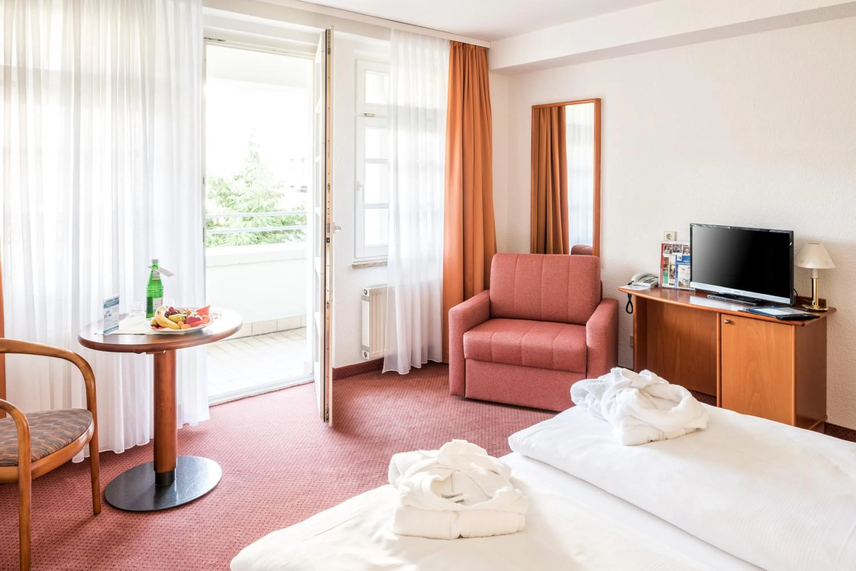 Photo of the whole room, Bed in Vitalhotel Weisse Elster