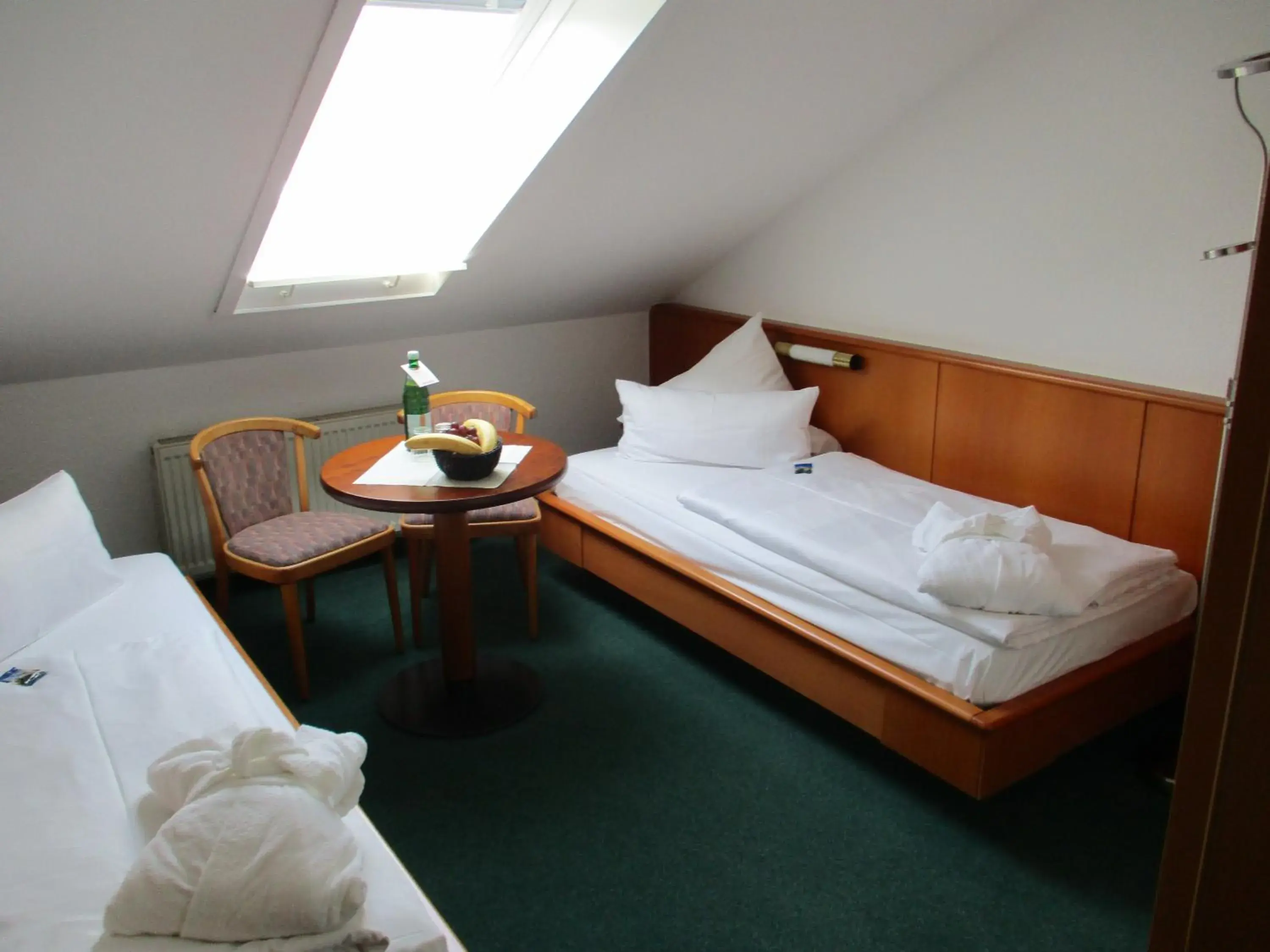 Bed in Vitalhotel Weisse Elster