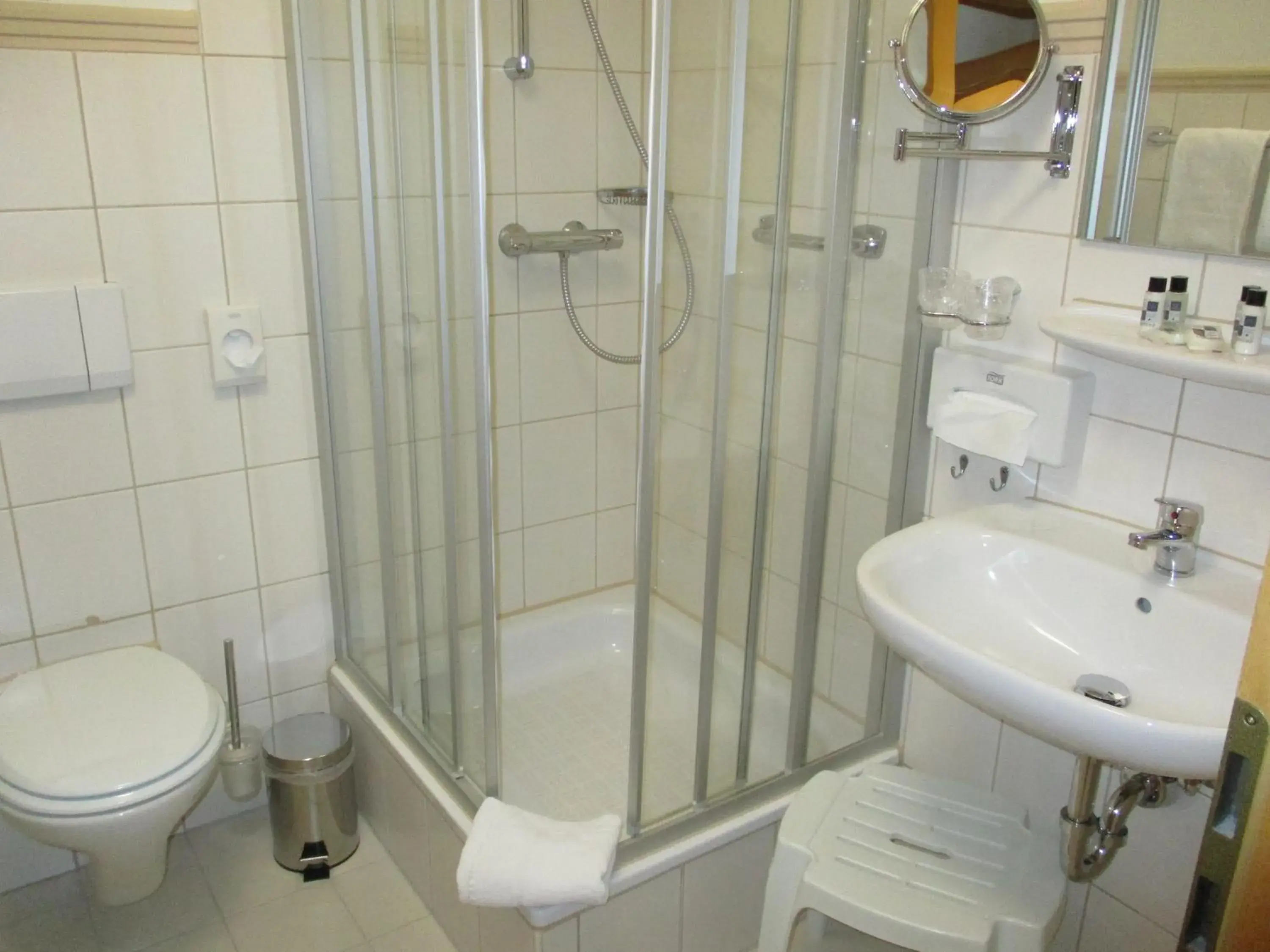 Bathroom in Vitalhotel Weisse Elster
