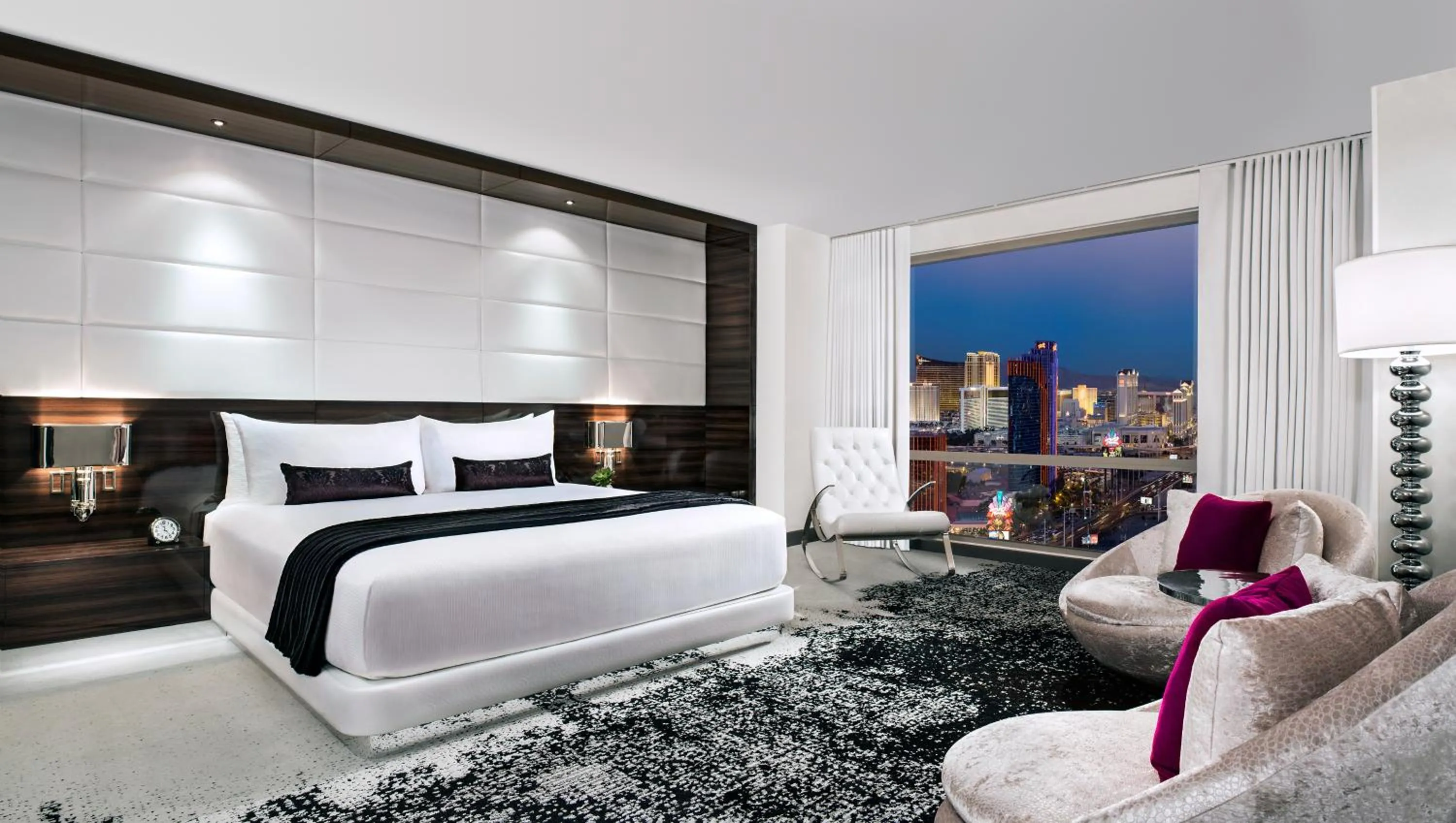 City view, Bed in Palms Casino Resort