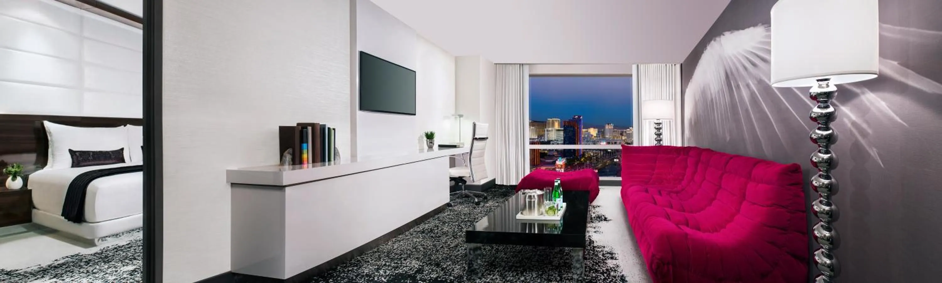 Seating area in Palms Casino Resort