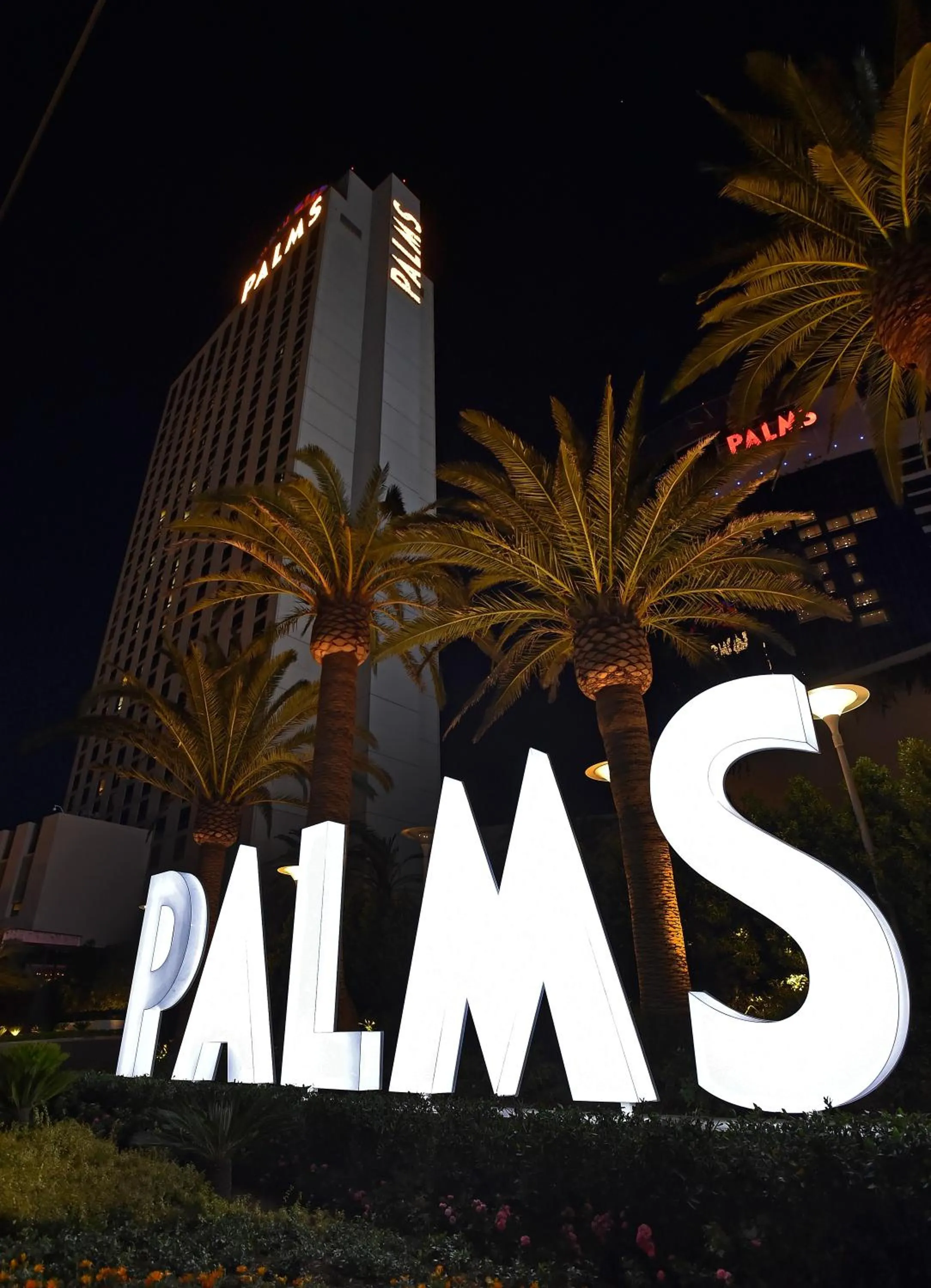 Property building in Palms Casino Resort