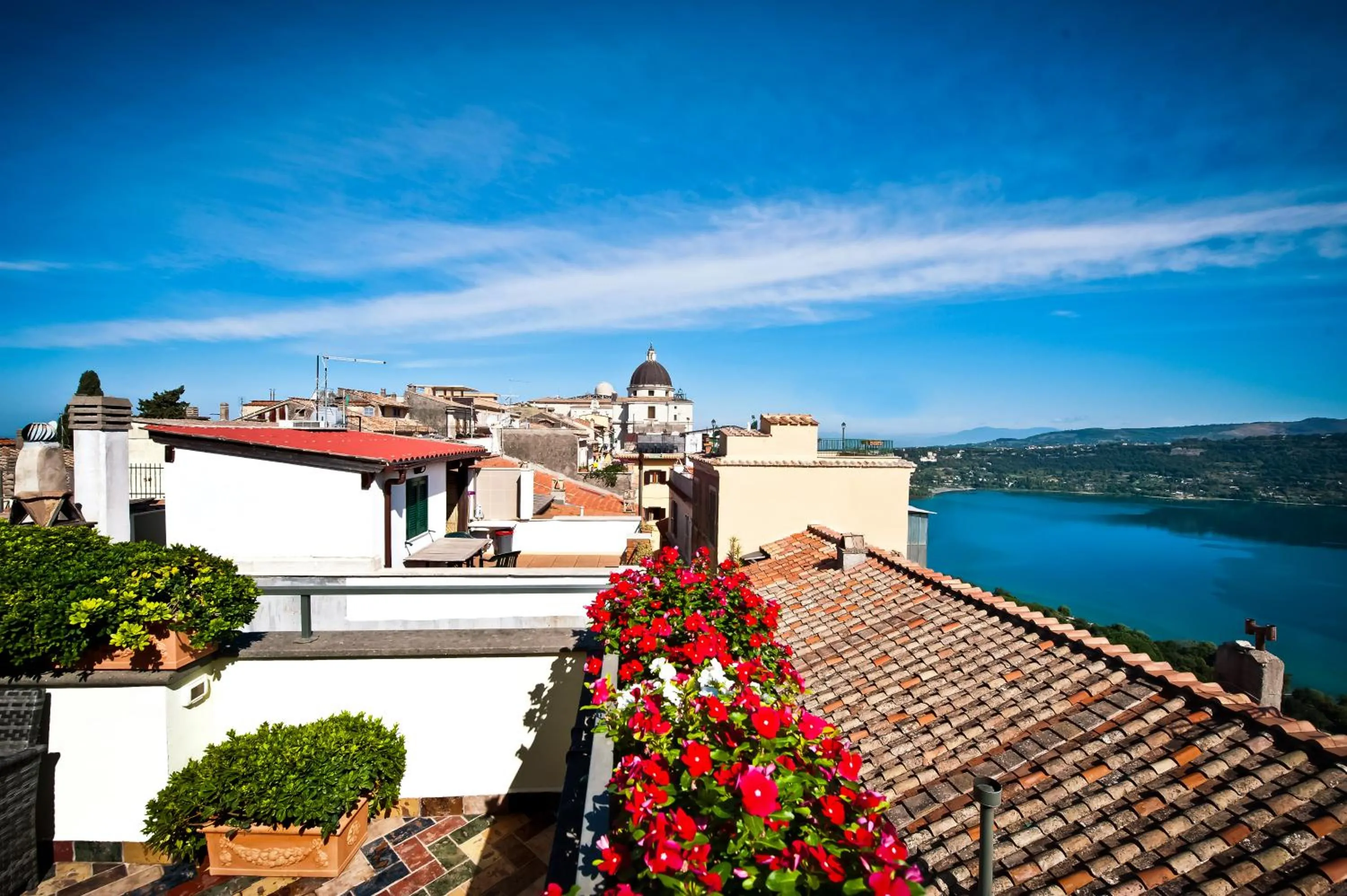 Balcony/Terrace in Atlantis Inn Castelgandolfo