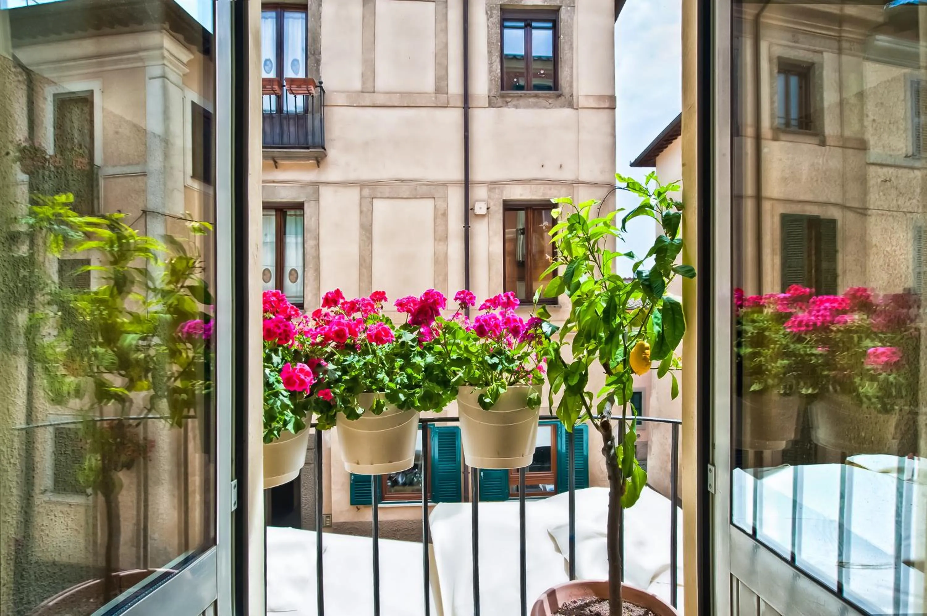 Balcony/Terrace in Atlantis Inn Castelgandolfo
