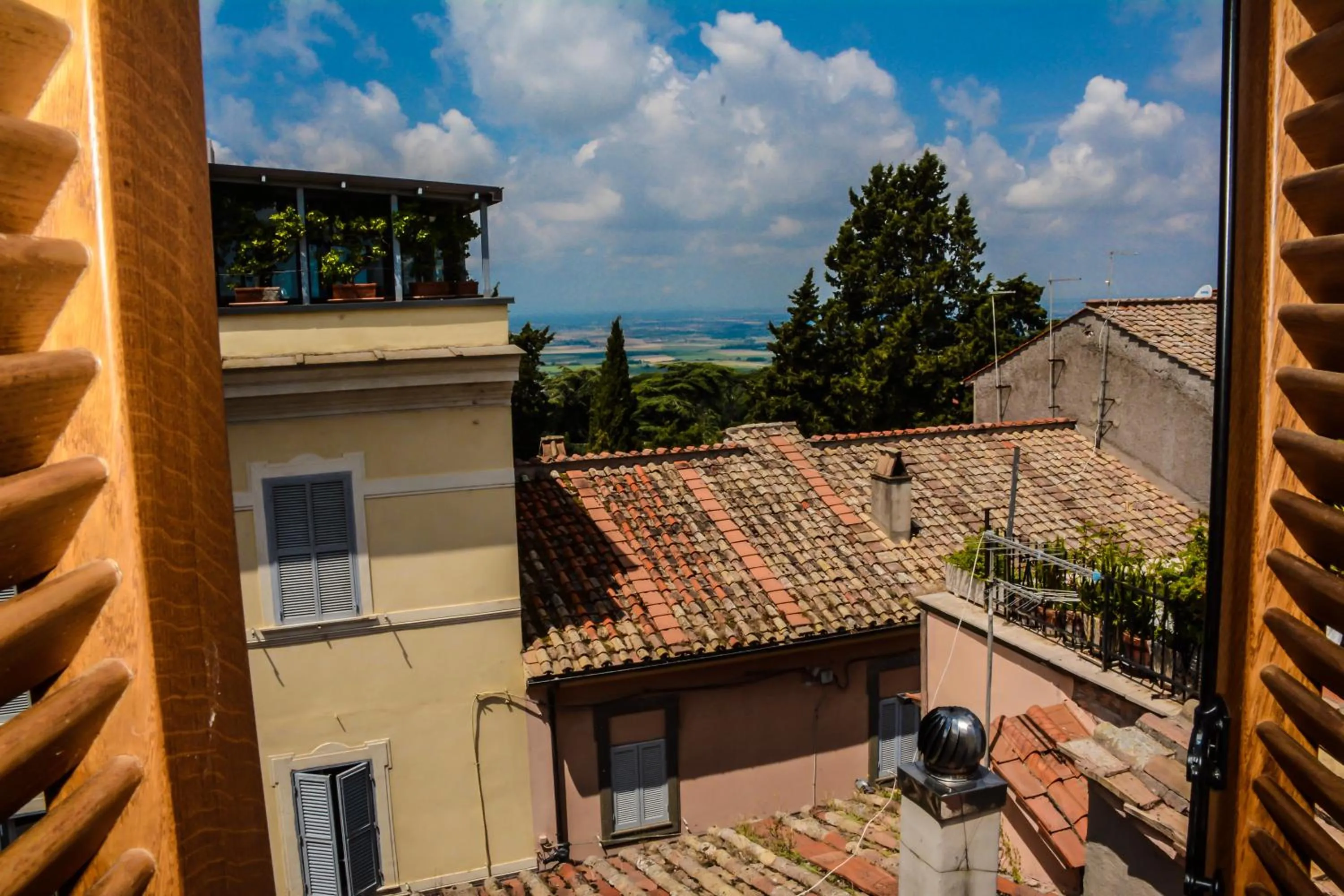 Sea view in Atlantis Inn Castelgandolfo
