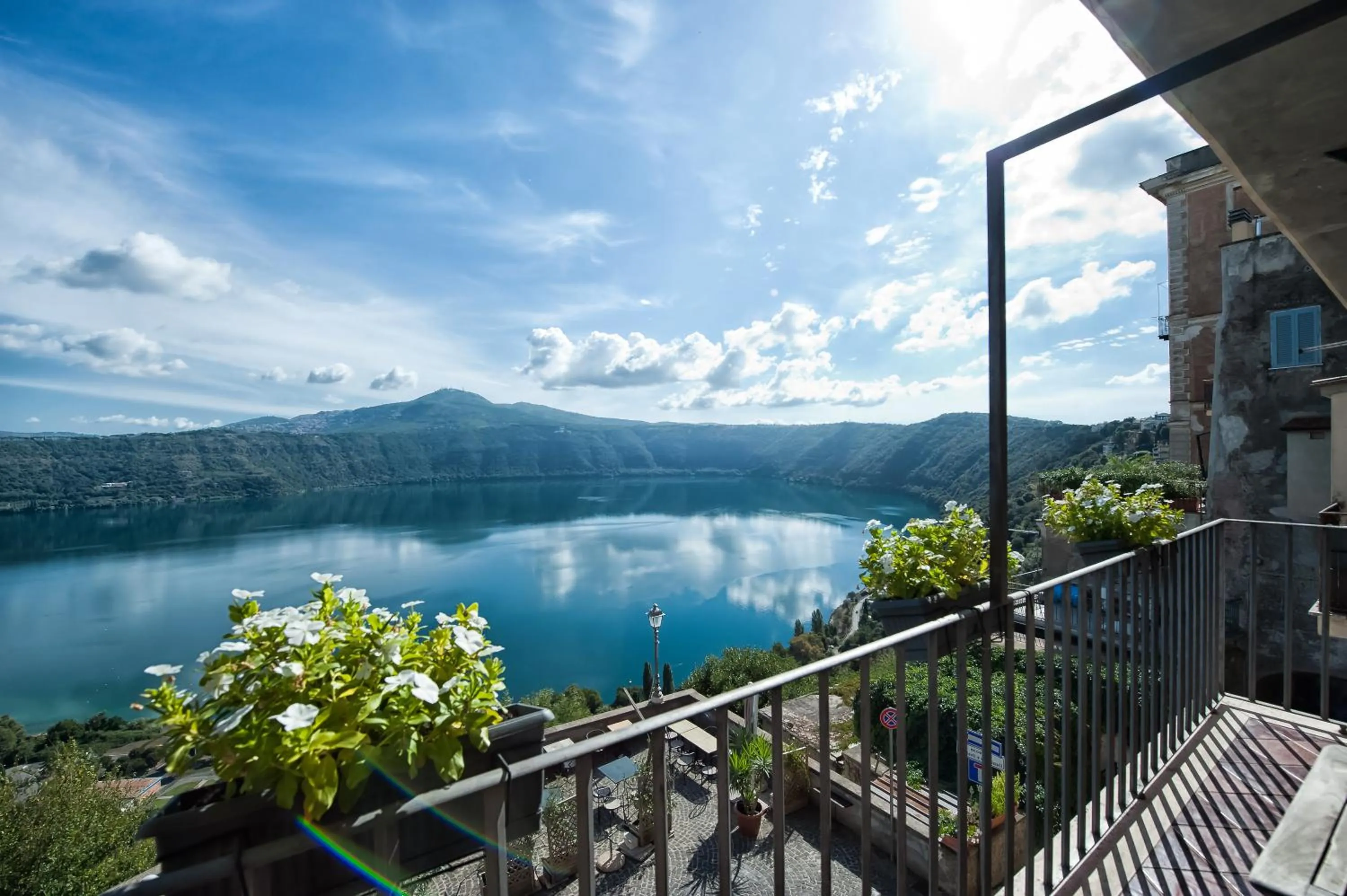 Balcony/Terrace in Atlantis Inn Castelgandolfo