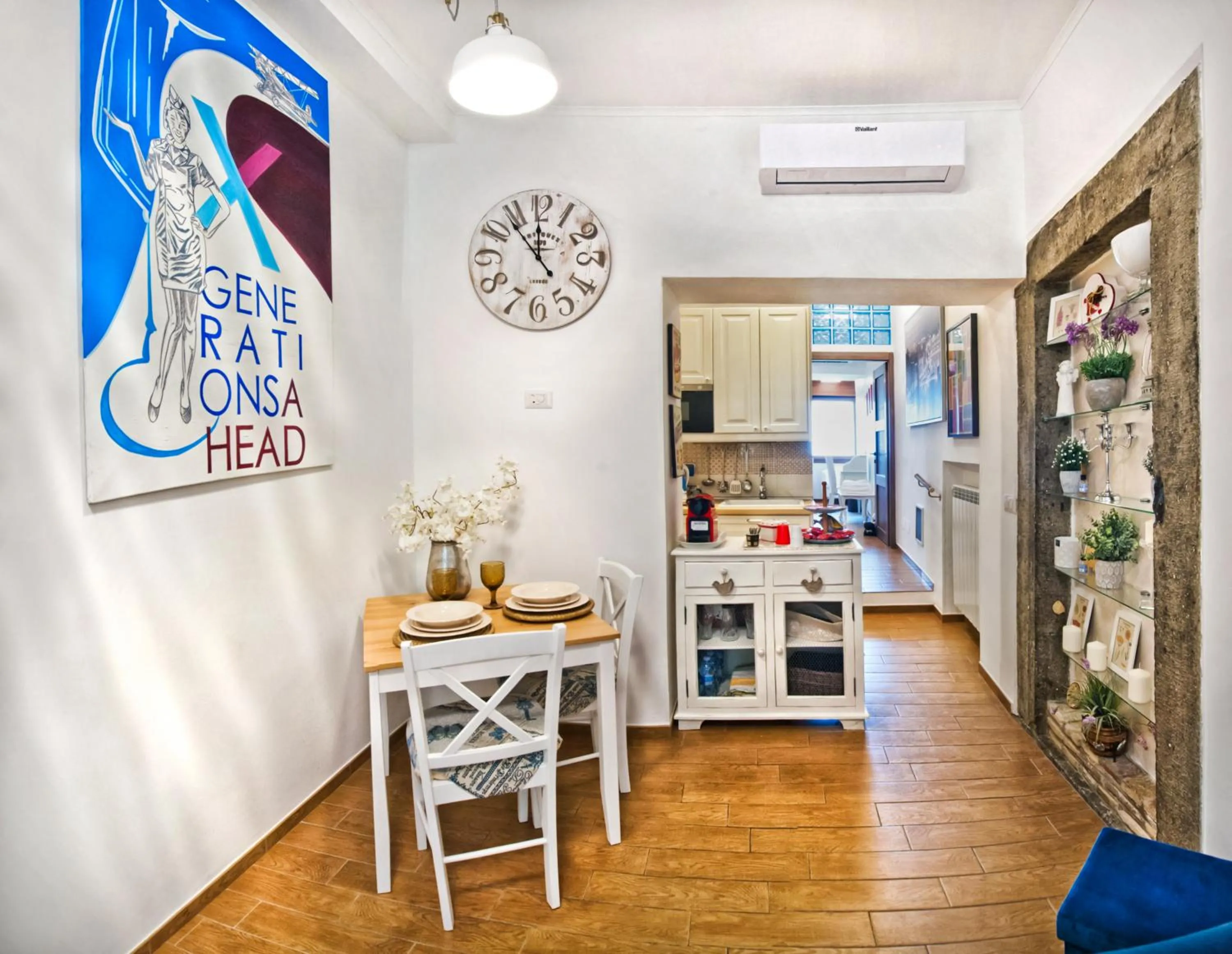 Bed in Atlantis Inn Castelgandolfo