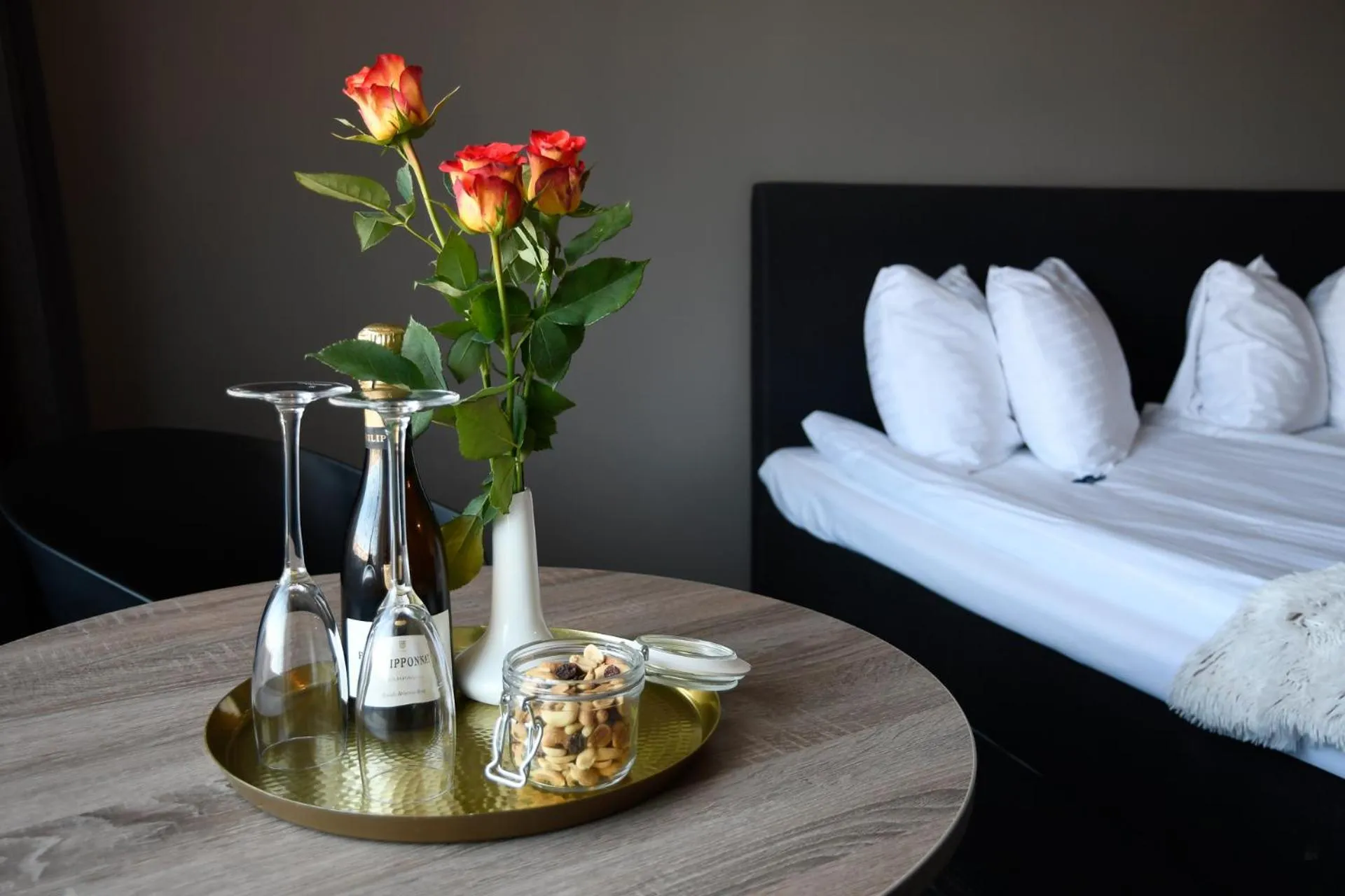 Decorative detail, Bed in Best Western Malmia Hotel