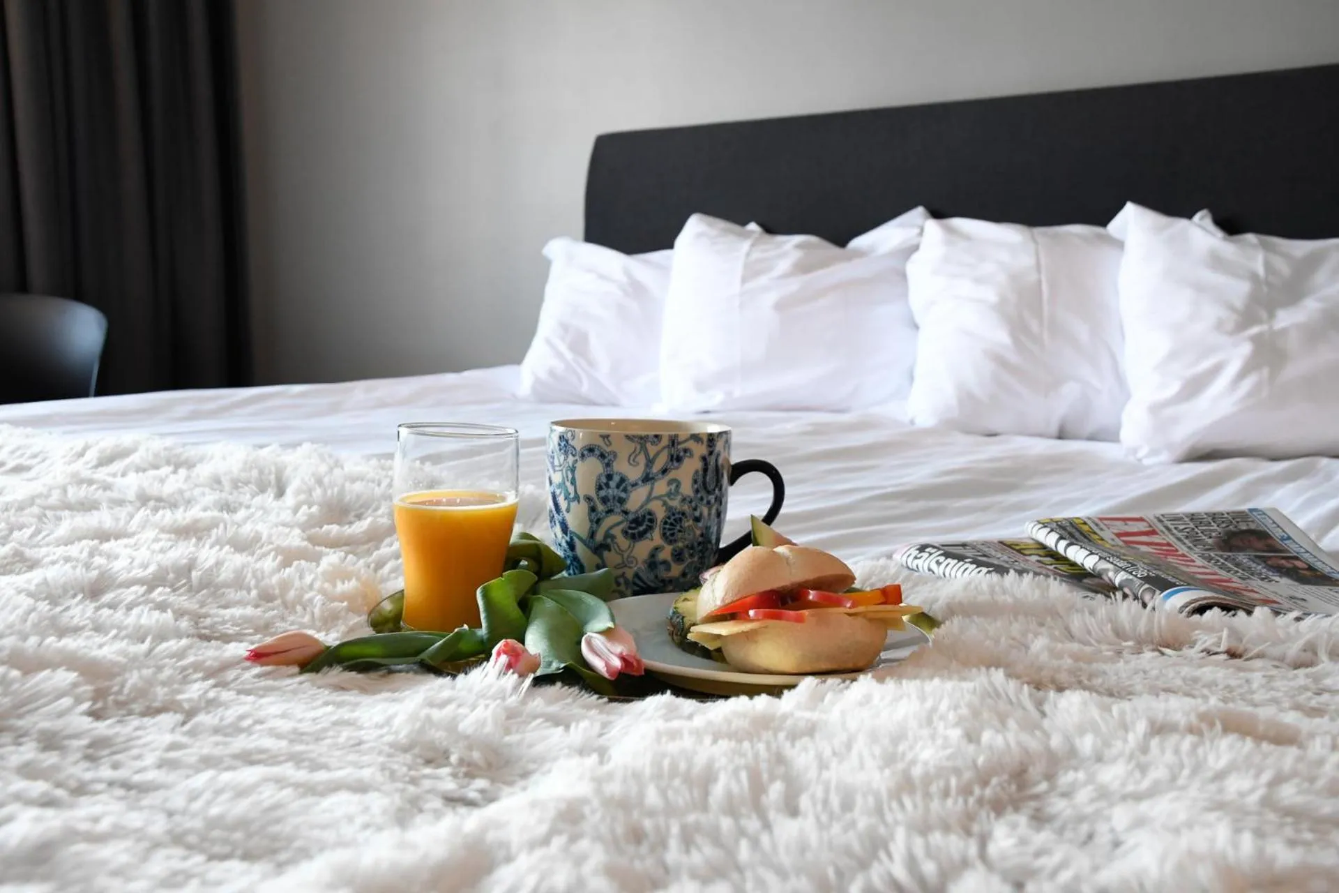 Food and drinks, Bed in Best Western Malmia Hotel