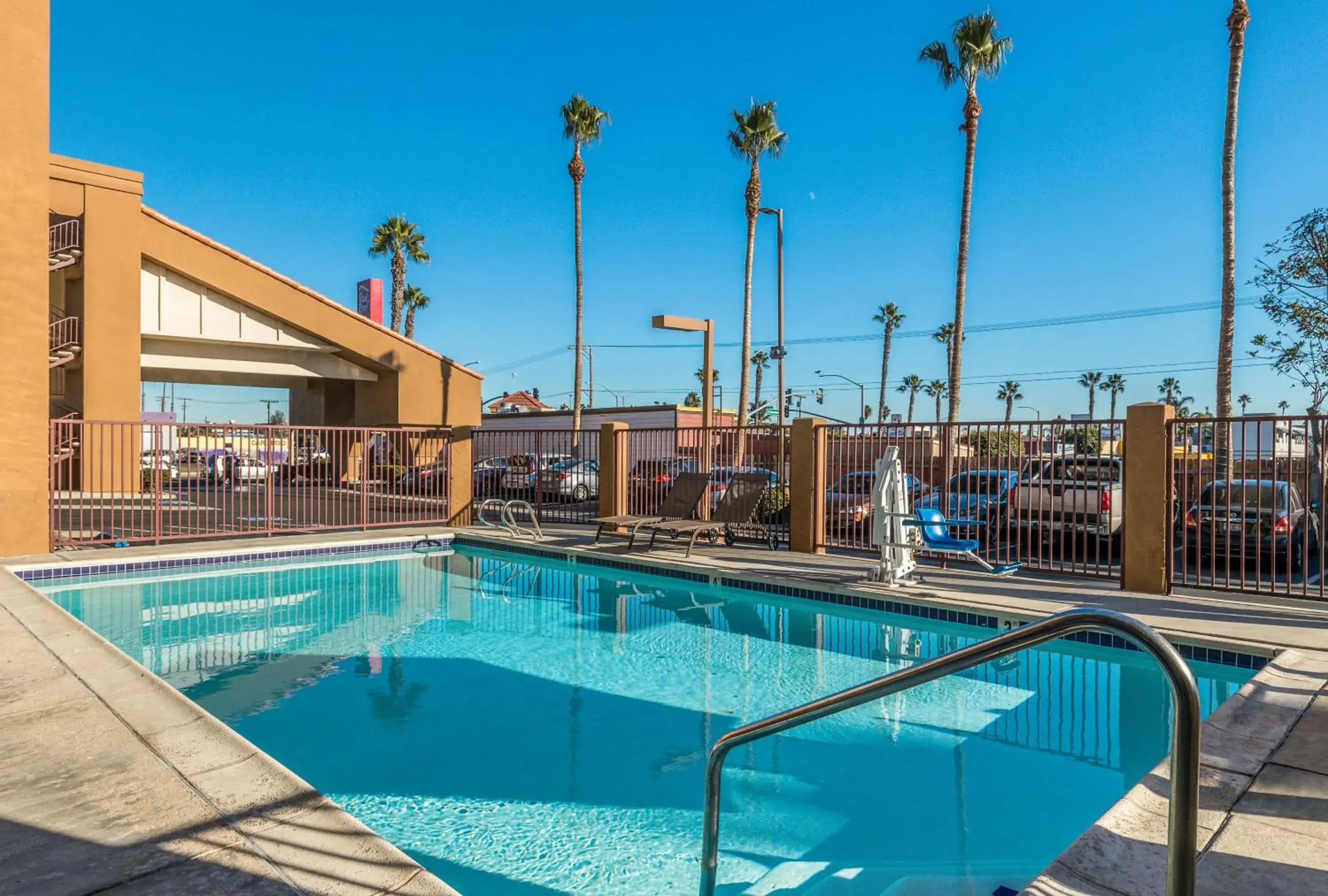 Swimming pool in Days Inn by Wyndham Chula Vista-San Diego Swimming pool in Days Inn by Wyndham Chula Vista-San Diego