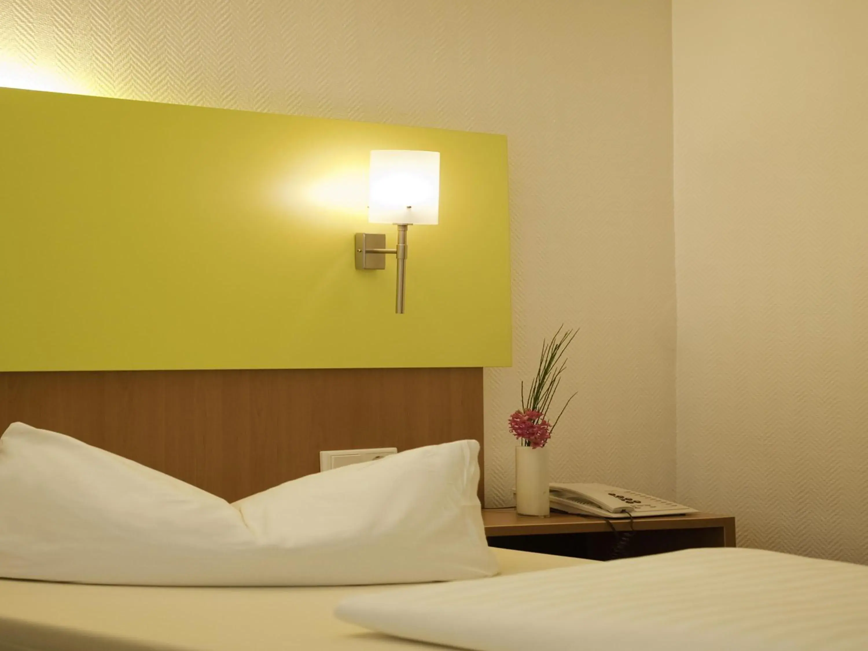 Bedroom, Bed in Ibis Styles Frankfurt City Bedroom, Bed in Ibis Styles Frankfurt City