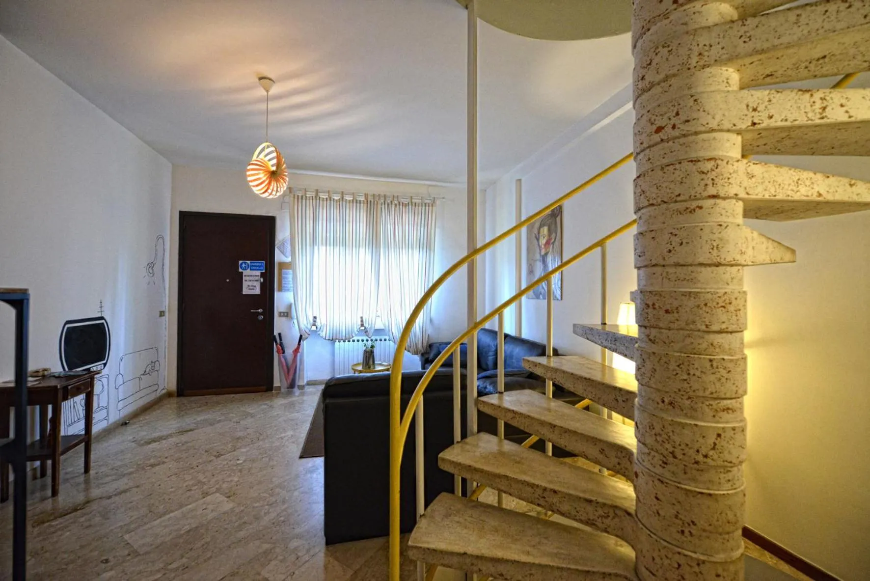 Living room in Aback Policlinico