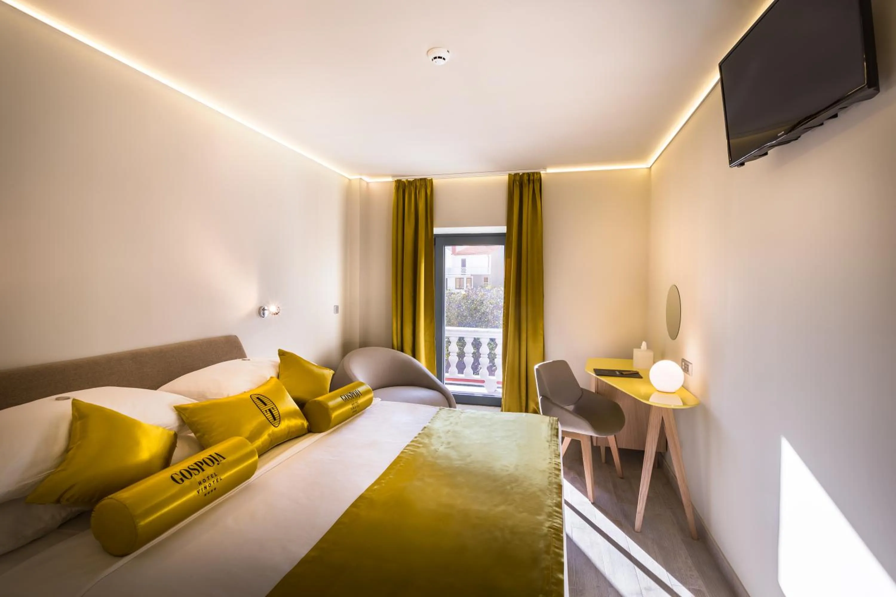 Photo of the whole room, Bed in Hotel Vinotel Gospoja