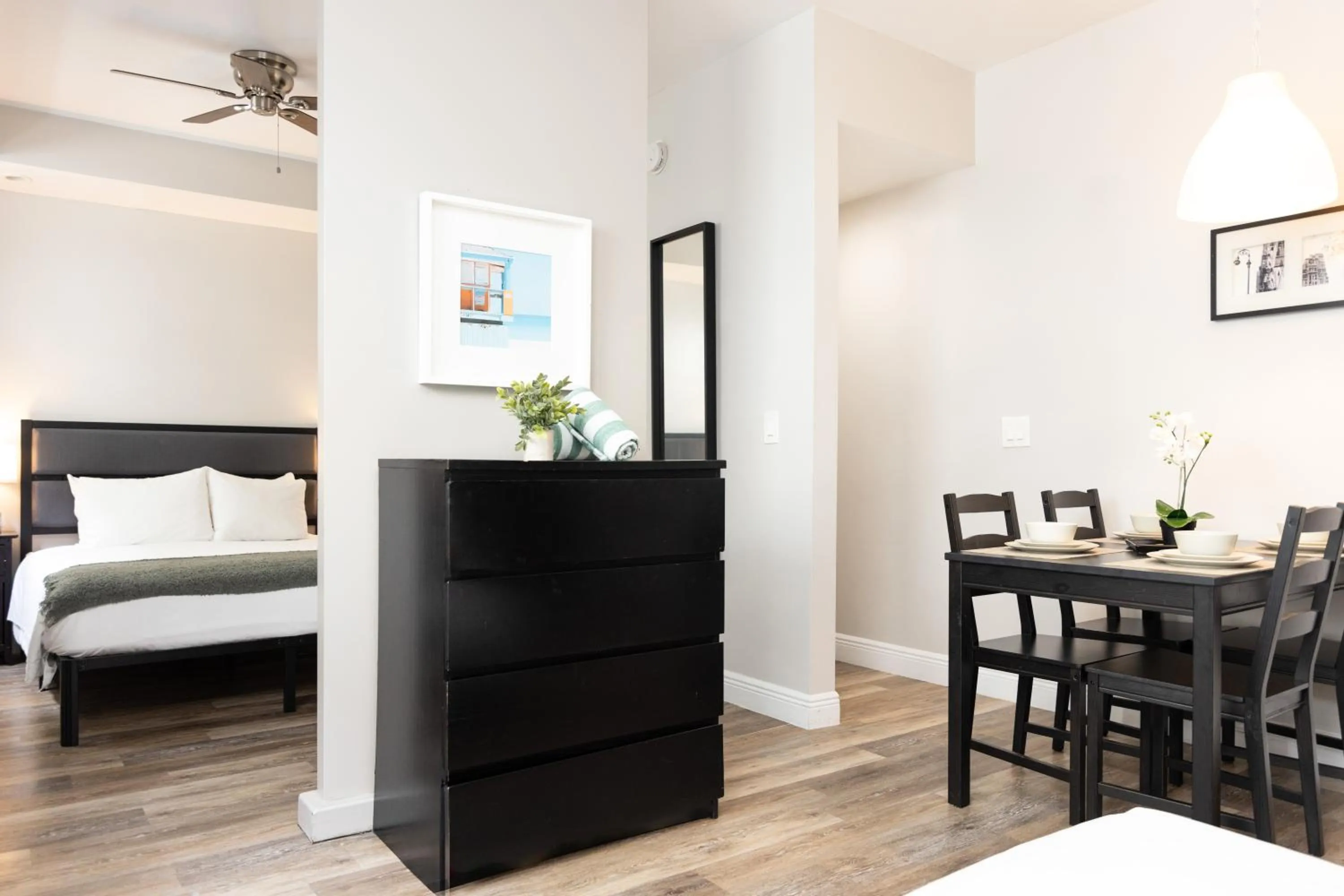 Bed in Ocean Reef Suites