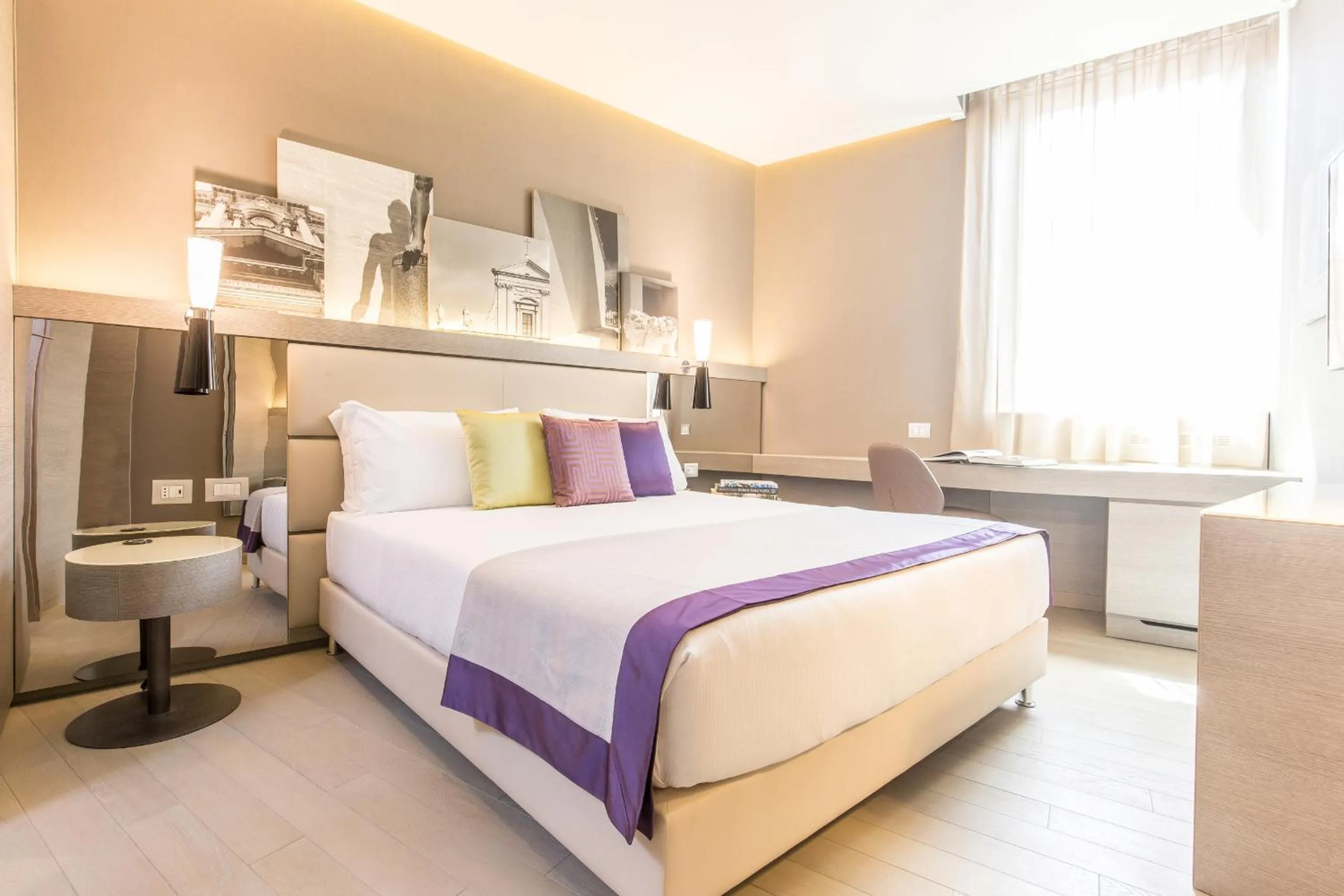 Bedroom, Bed in Orazio Palace Hotel