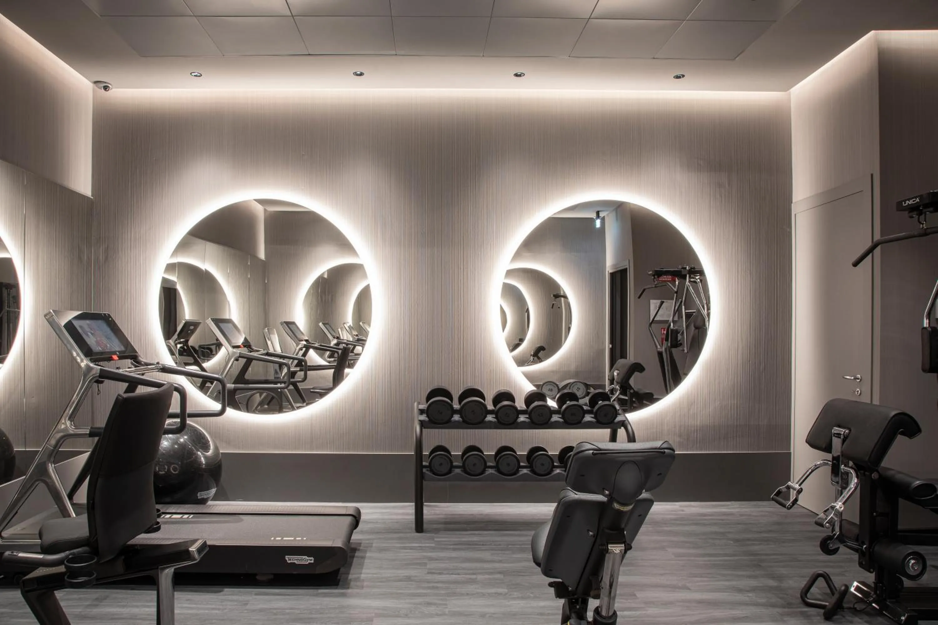 Fitness centre/facilities in Orazio Palace Hotel