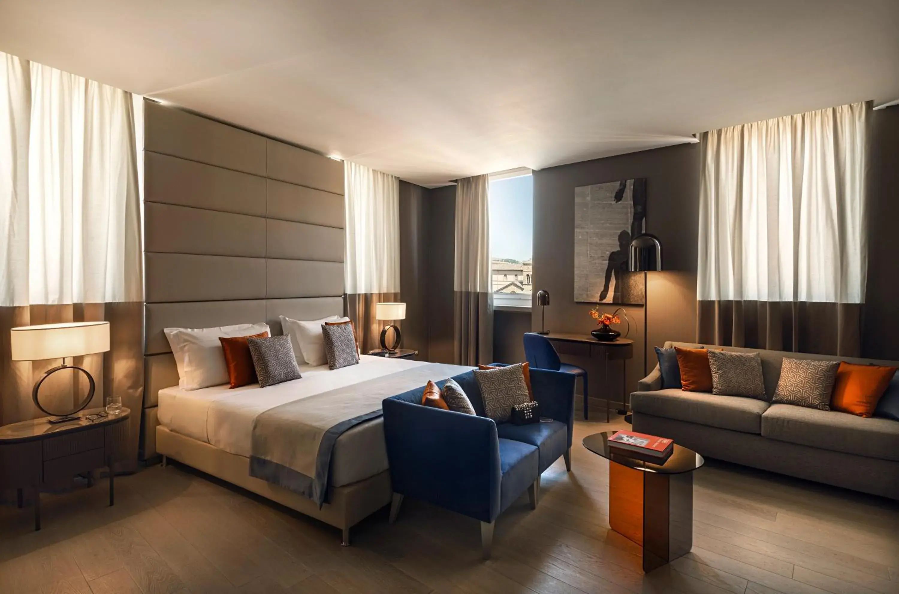 Living room, Bed in Orazio Palace Hotel Living room, Bed in Orazio Palace Hotel