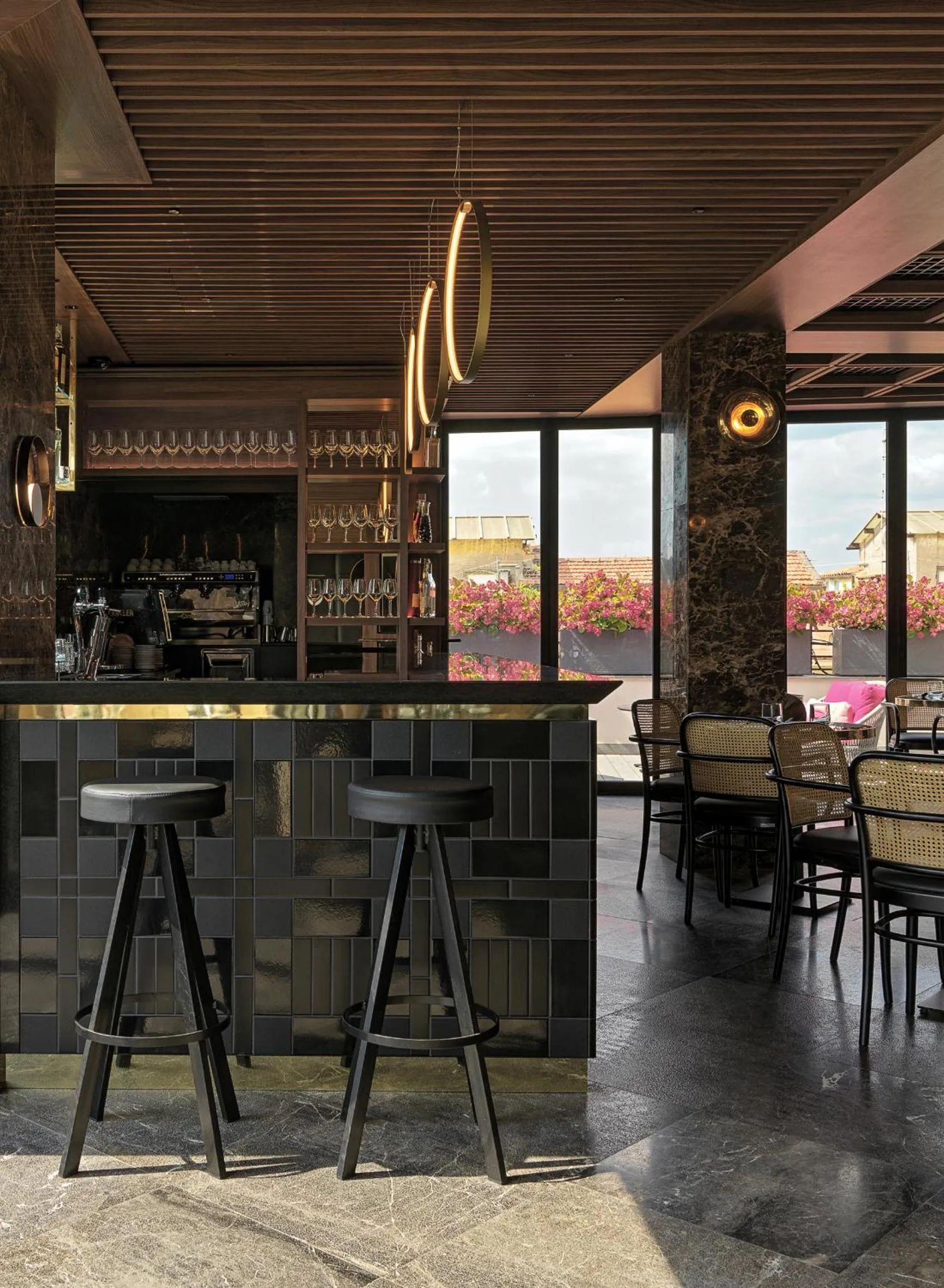 Restaurant/places to eat in Orazio Palace Hotel