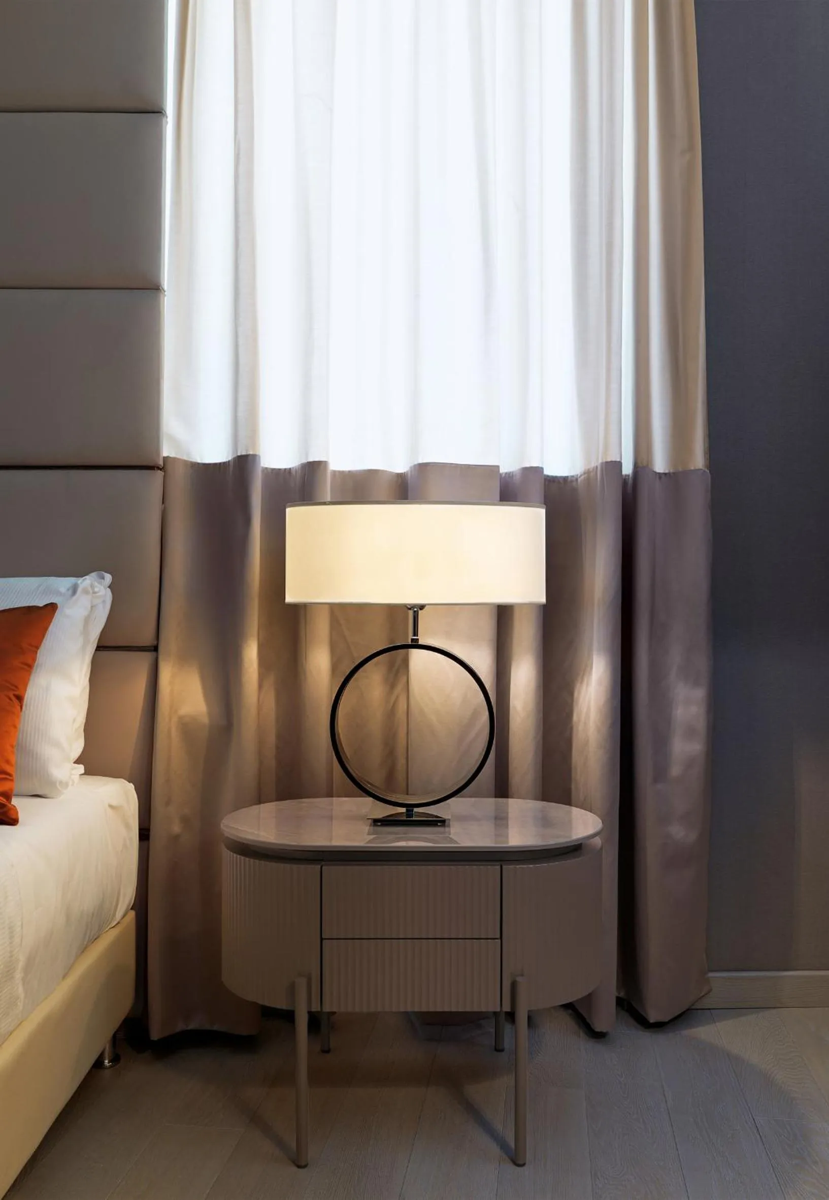 Living room, Bed in Orazio Palace Hotel