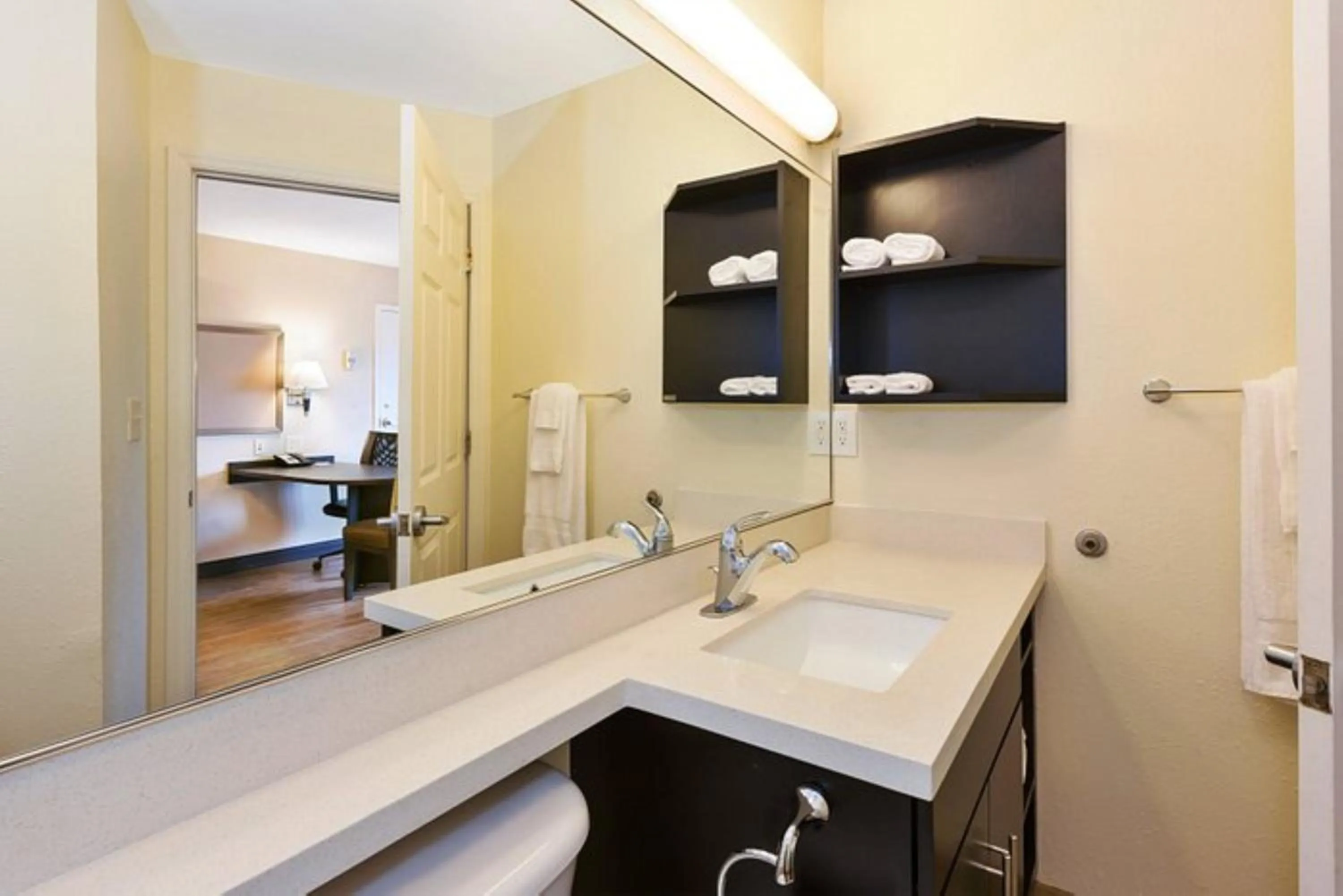 Bathroom in Candlewood Suites Austin-Round Rock by IHG