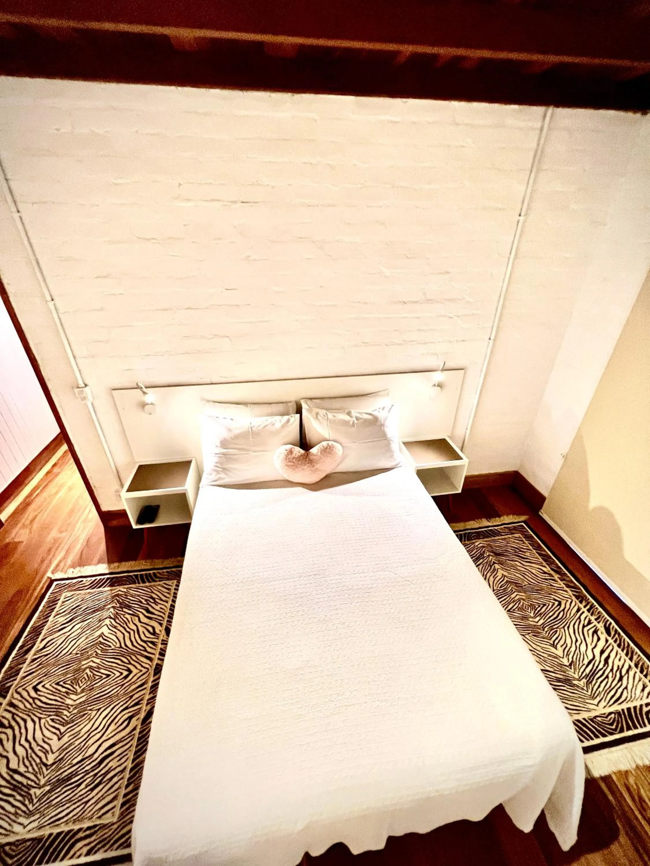 Bed in Chalés Vila Flor