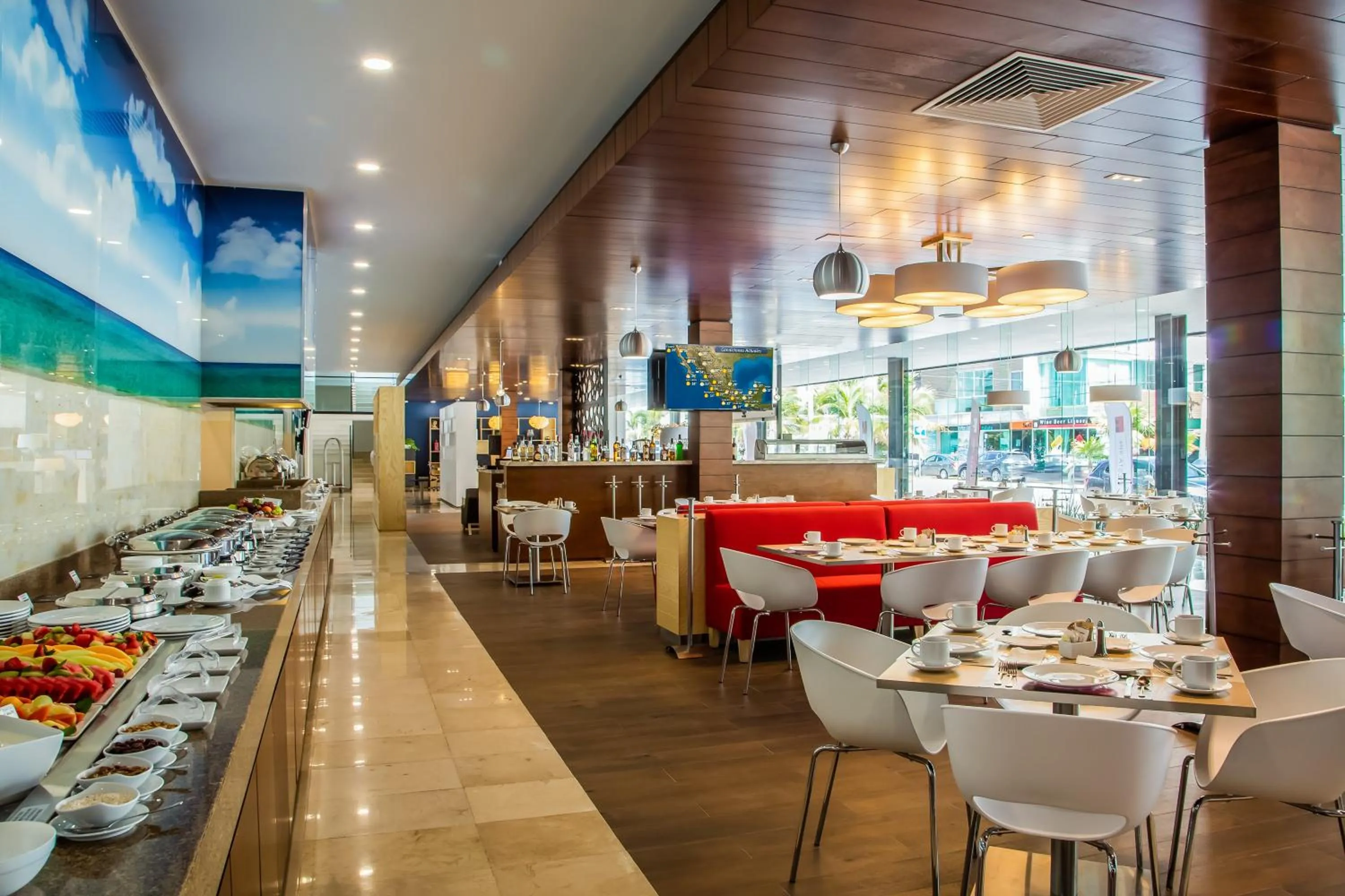 Restaurant/places to eat in Fiesta Inn Playa del Carmen