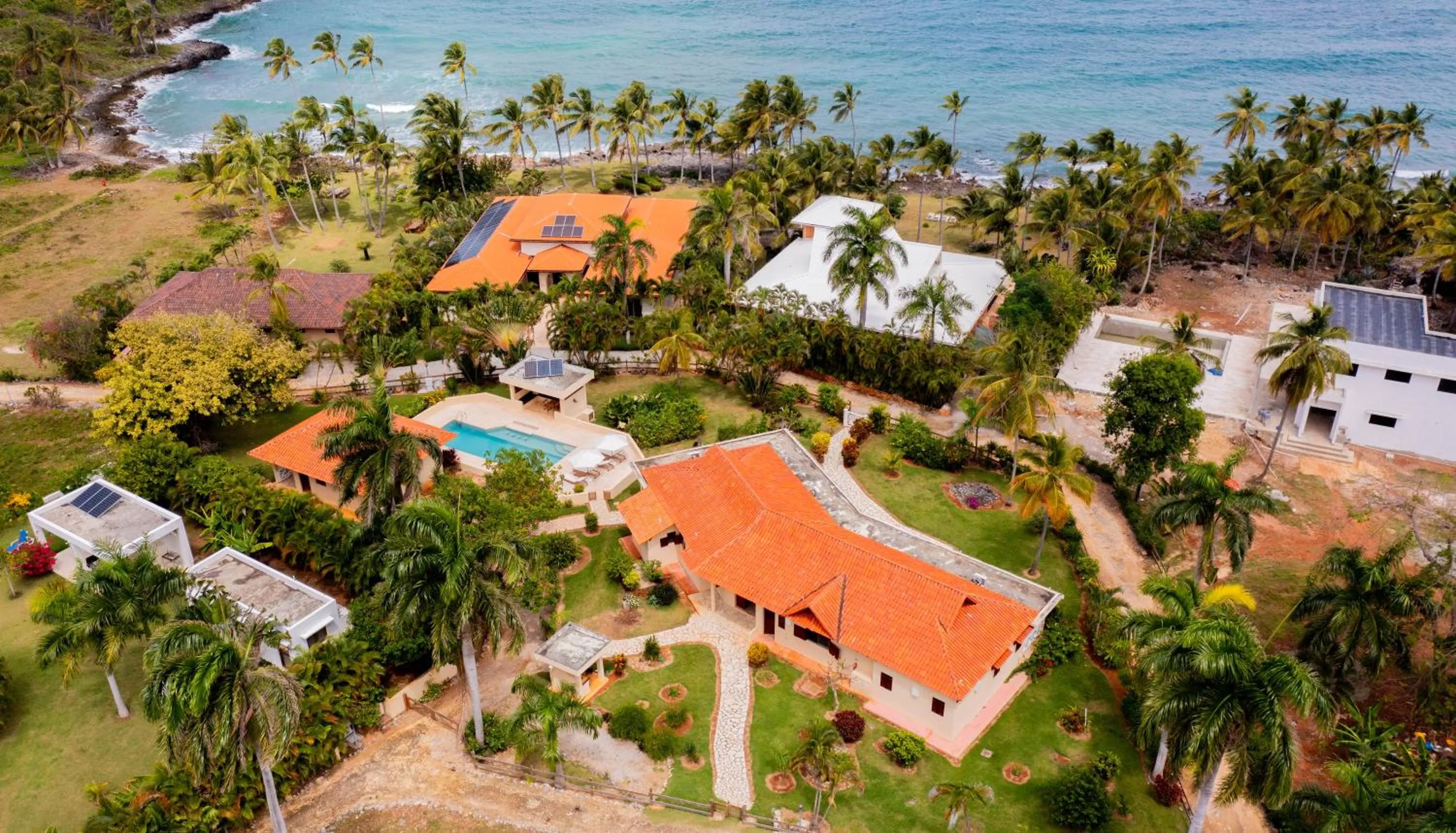 Bird's eye view in Villa Diana