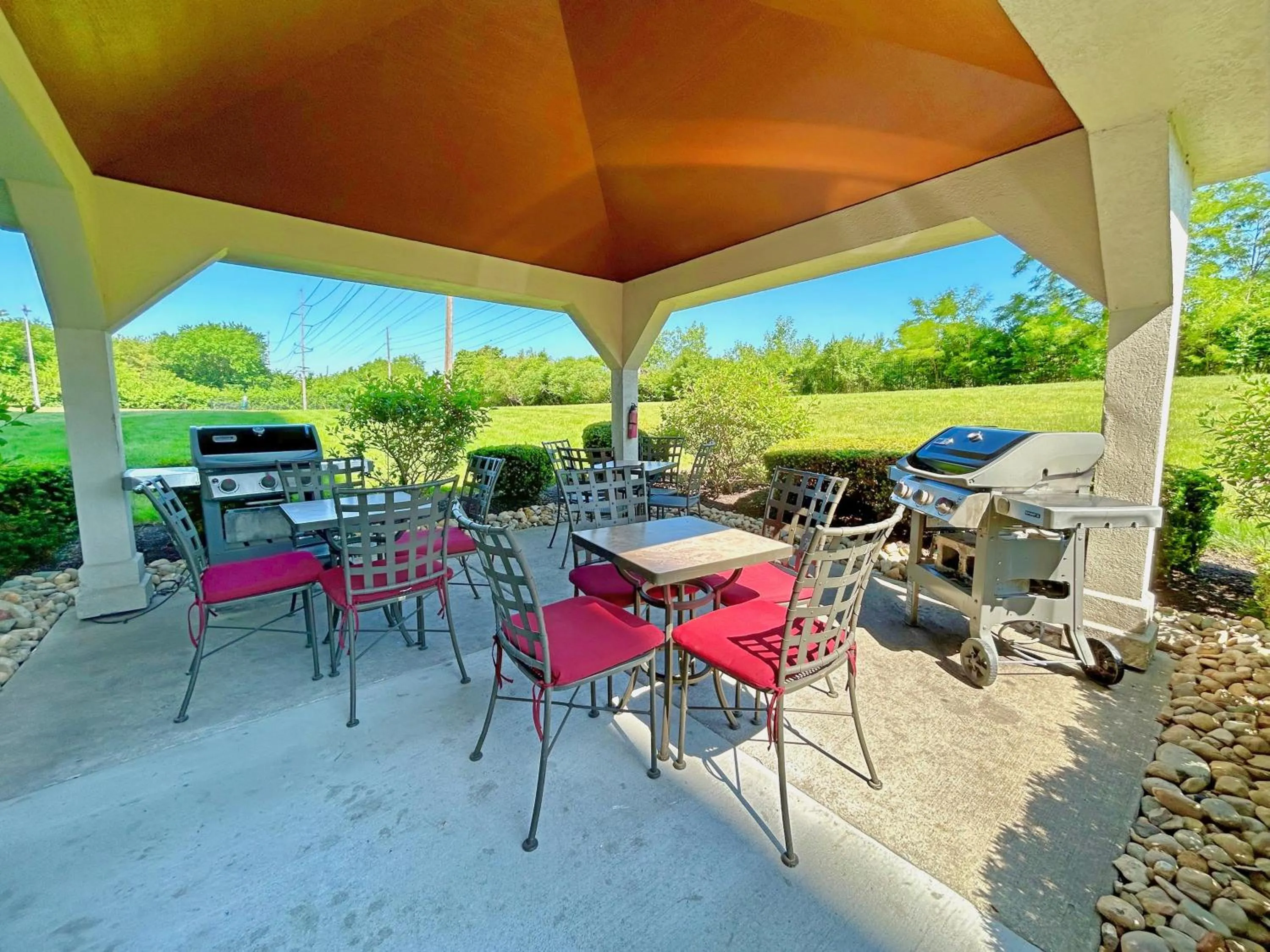 Patio in Candlewood Suites Indianapolis Downtown Medical District by IHG