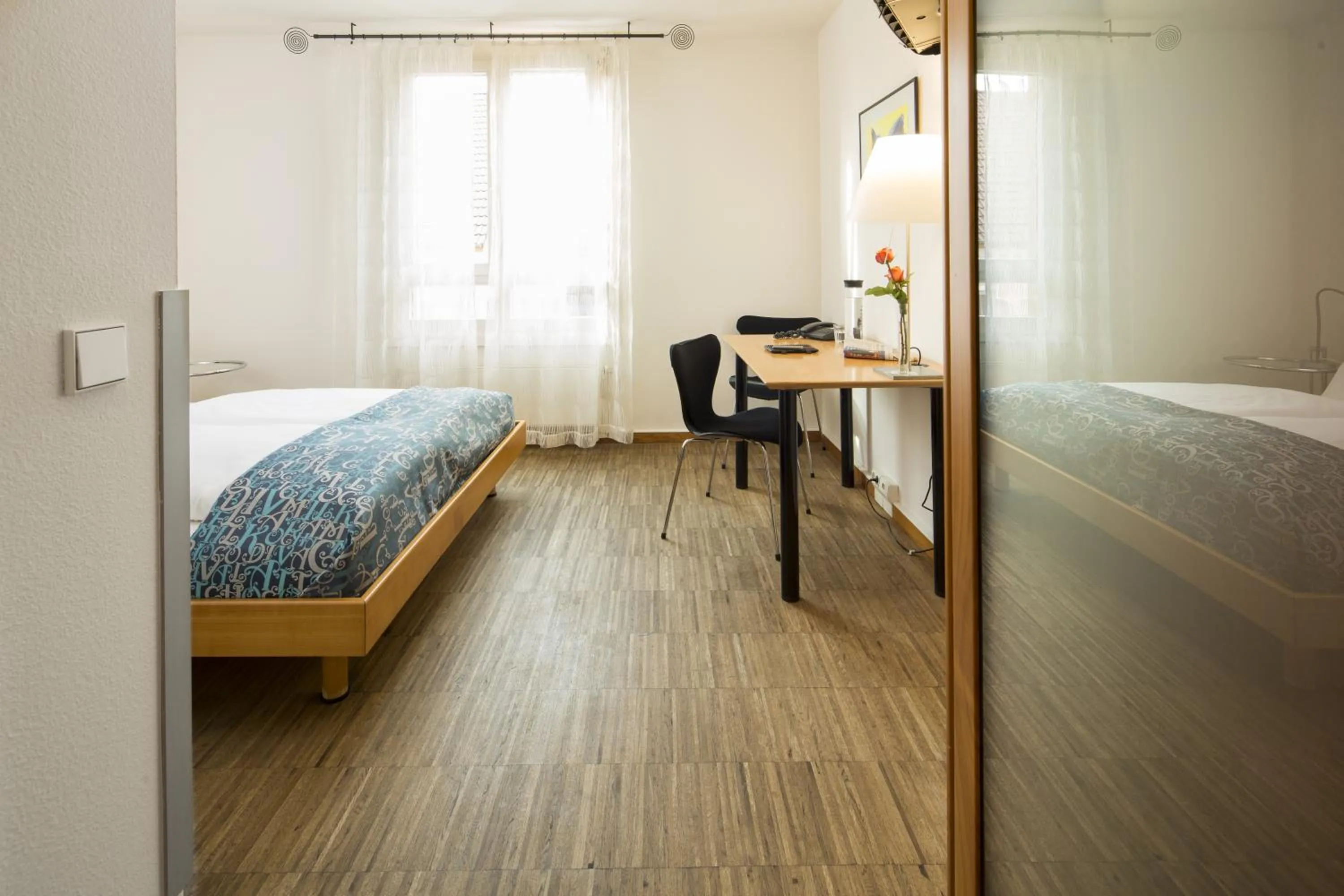 Bedroom, Bed in Business & Art Hotel Markgraf