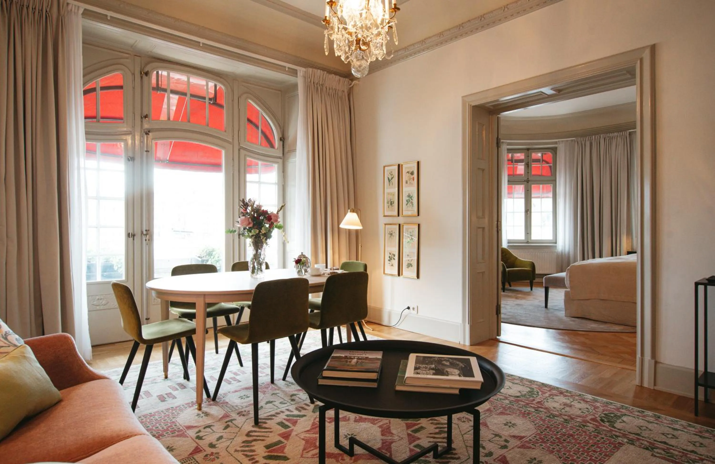 Living room in Hotel Diplomat Stockholm