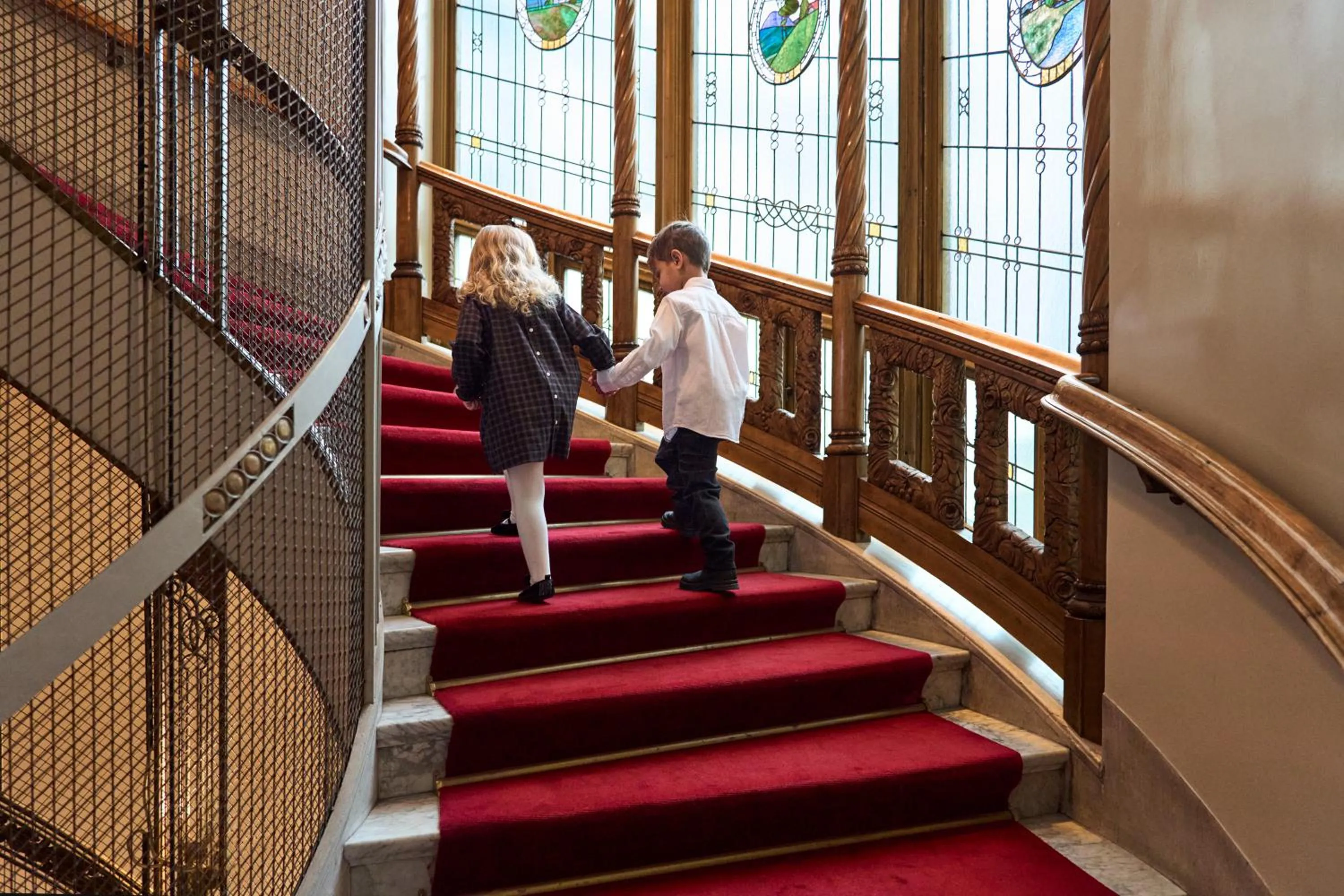 People in Hotel Diplomat Stockholm