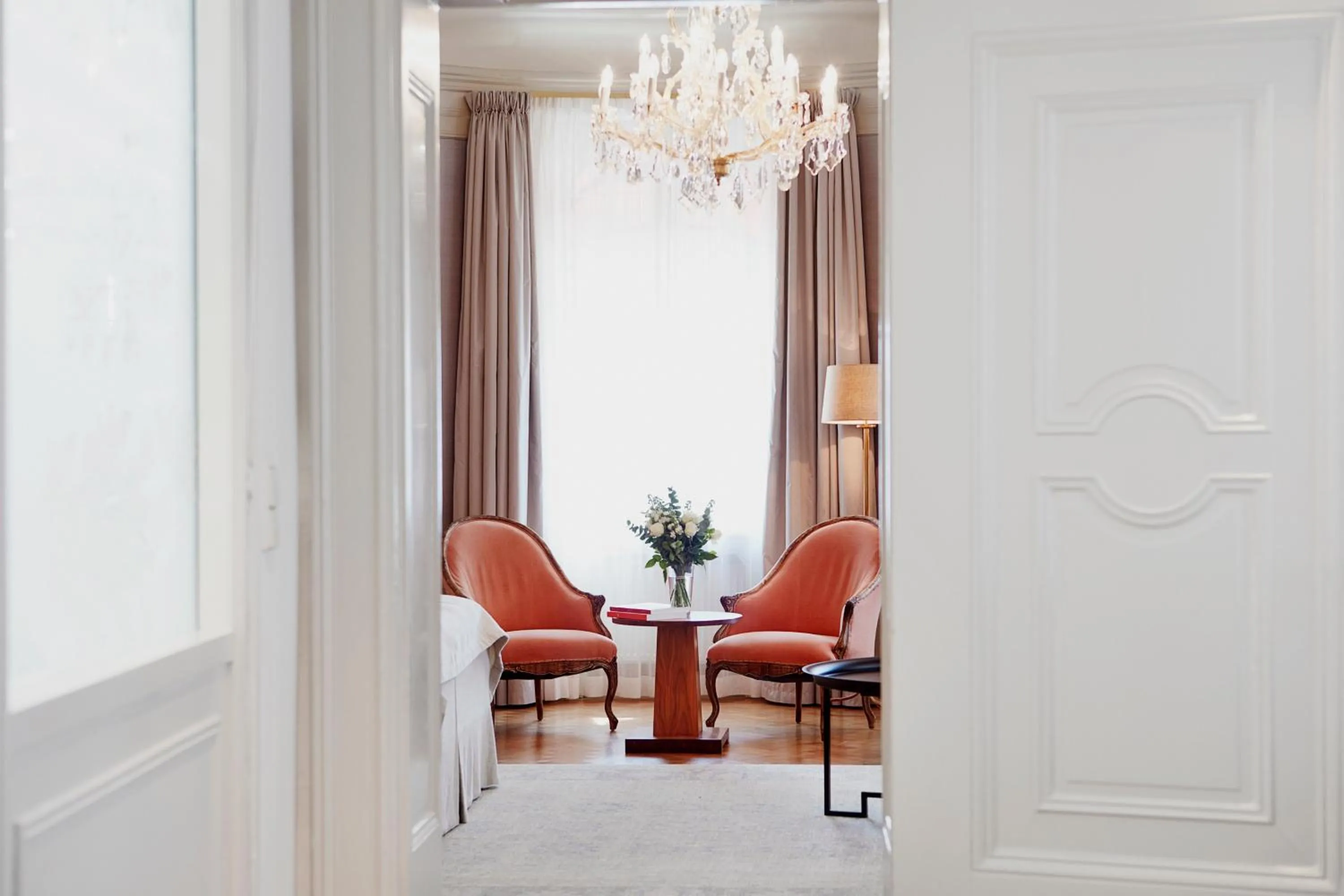 Seating area in Hotel Diplomat Stockholm