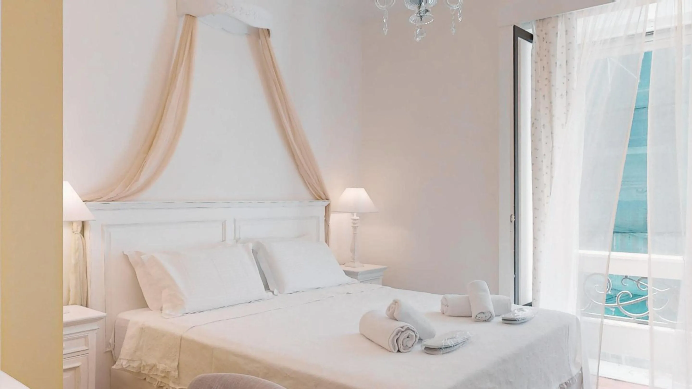 Bedroom, Bed in The Koukaki Residence