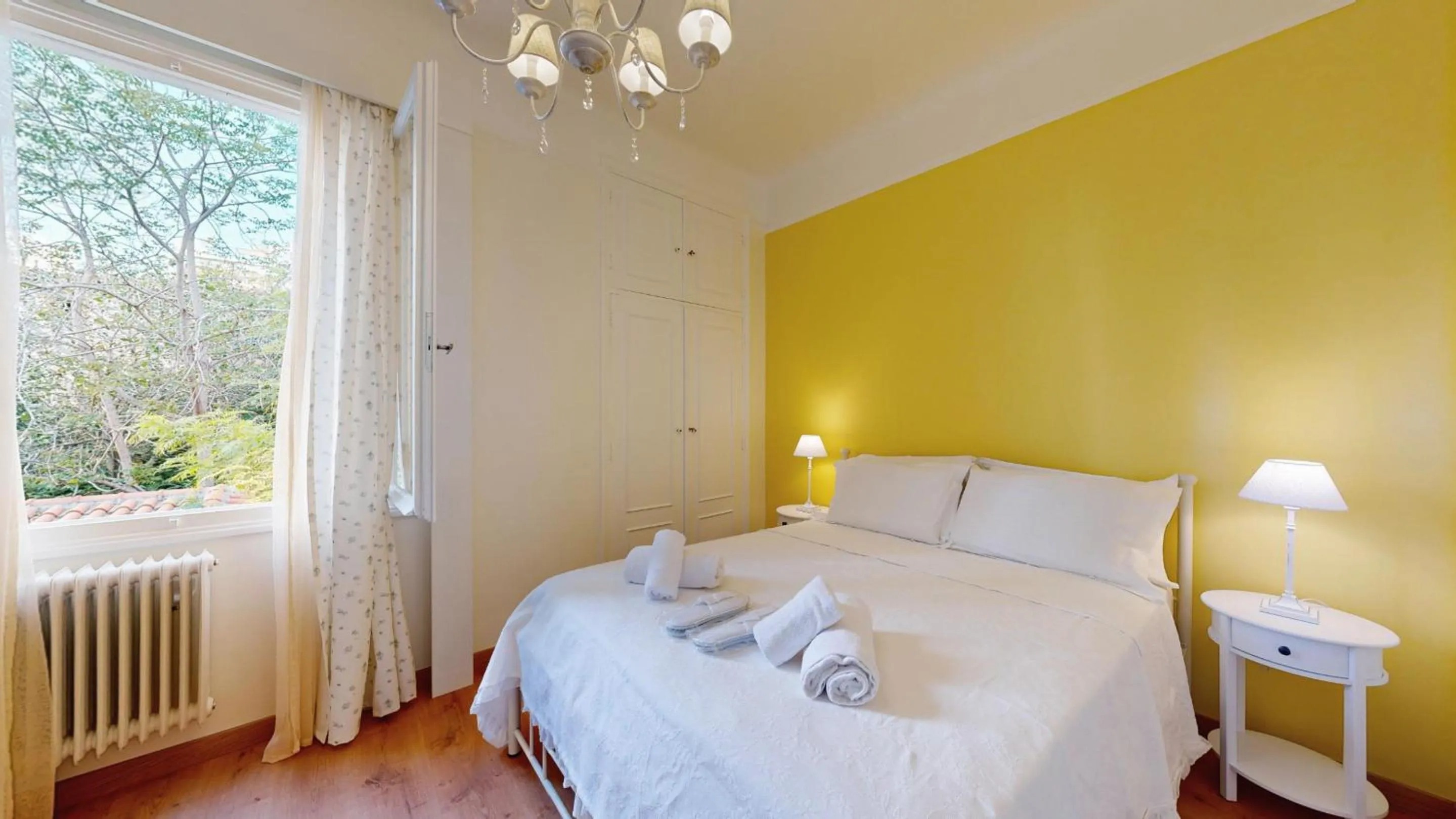 Bedroom, Bed in The Koukaki Residence