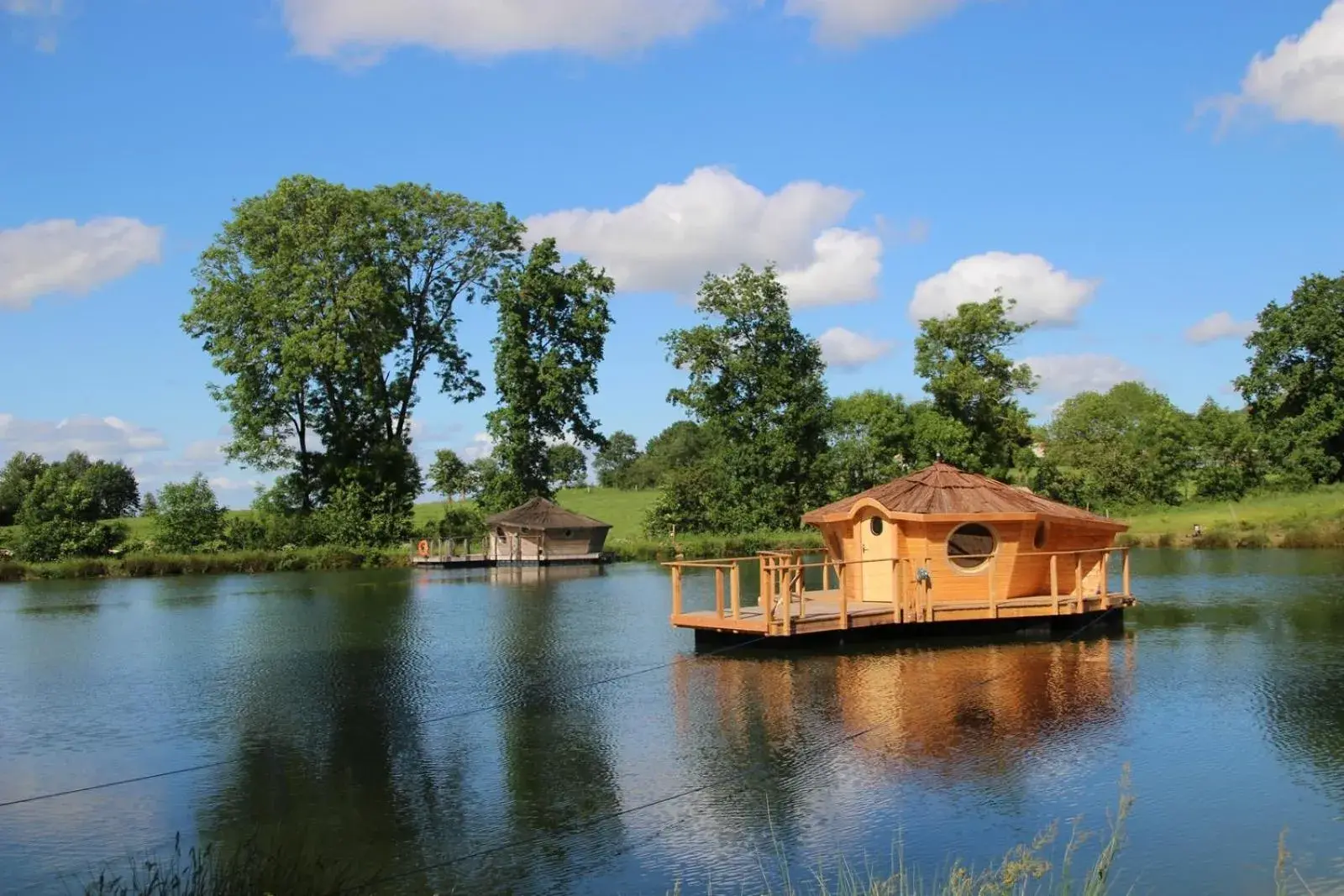 Floating Cabin in La Libaudière Floating Cabin in La Libaudière