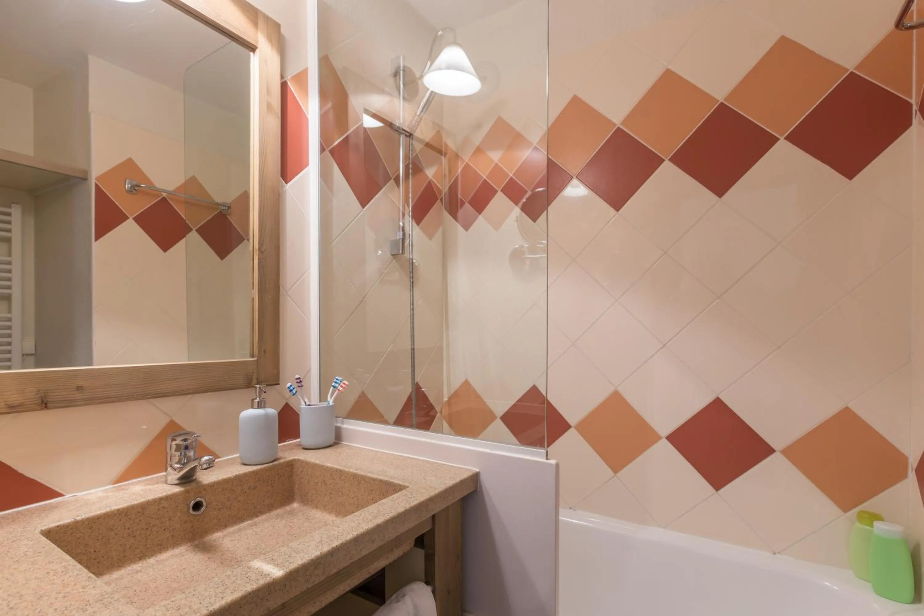 Bathroom in Résidence Pierre & Vacances Les Ravines