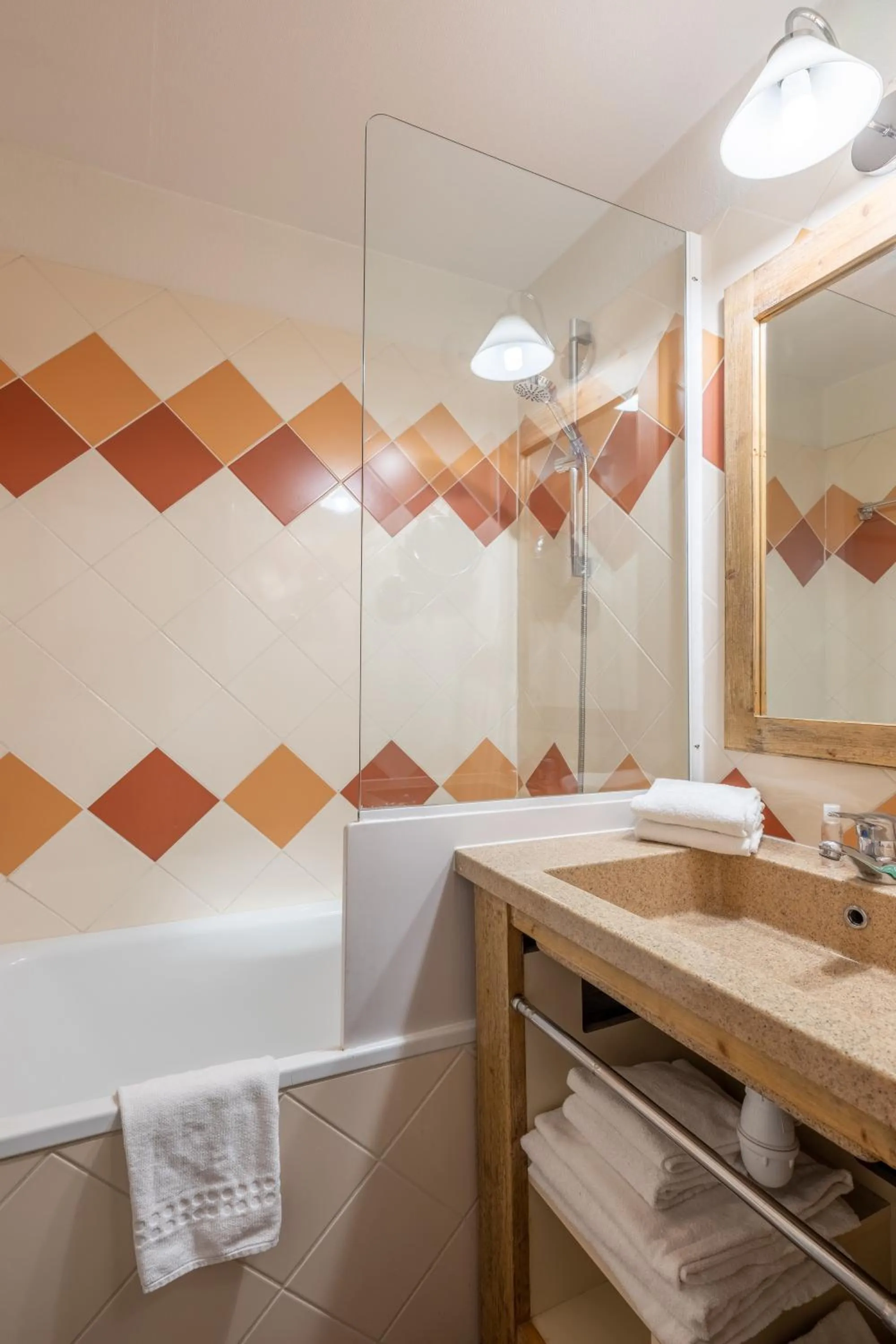 Bathroom in Résidence Pierre & Vacances Les Ravines