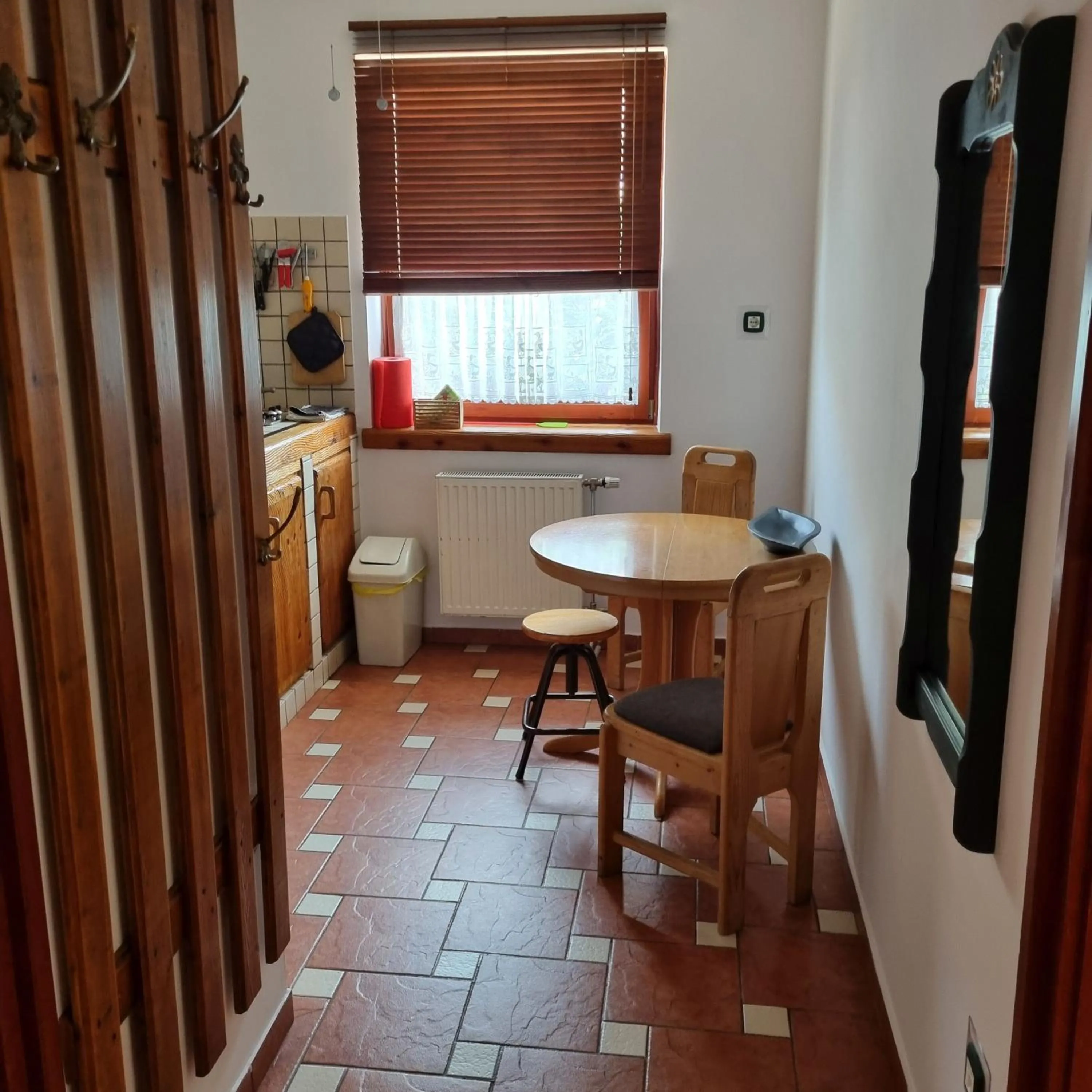 kitchen in Kertvárosi Apartman