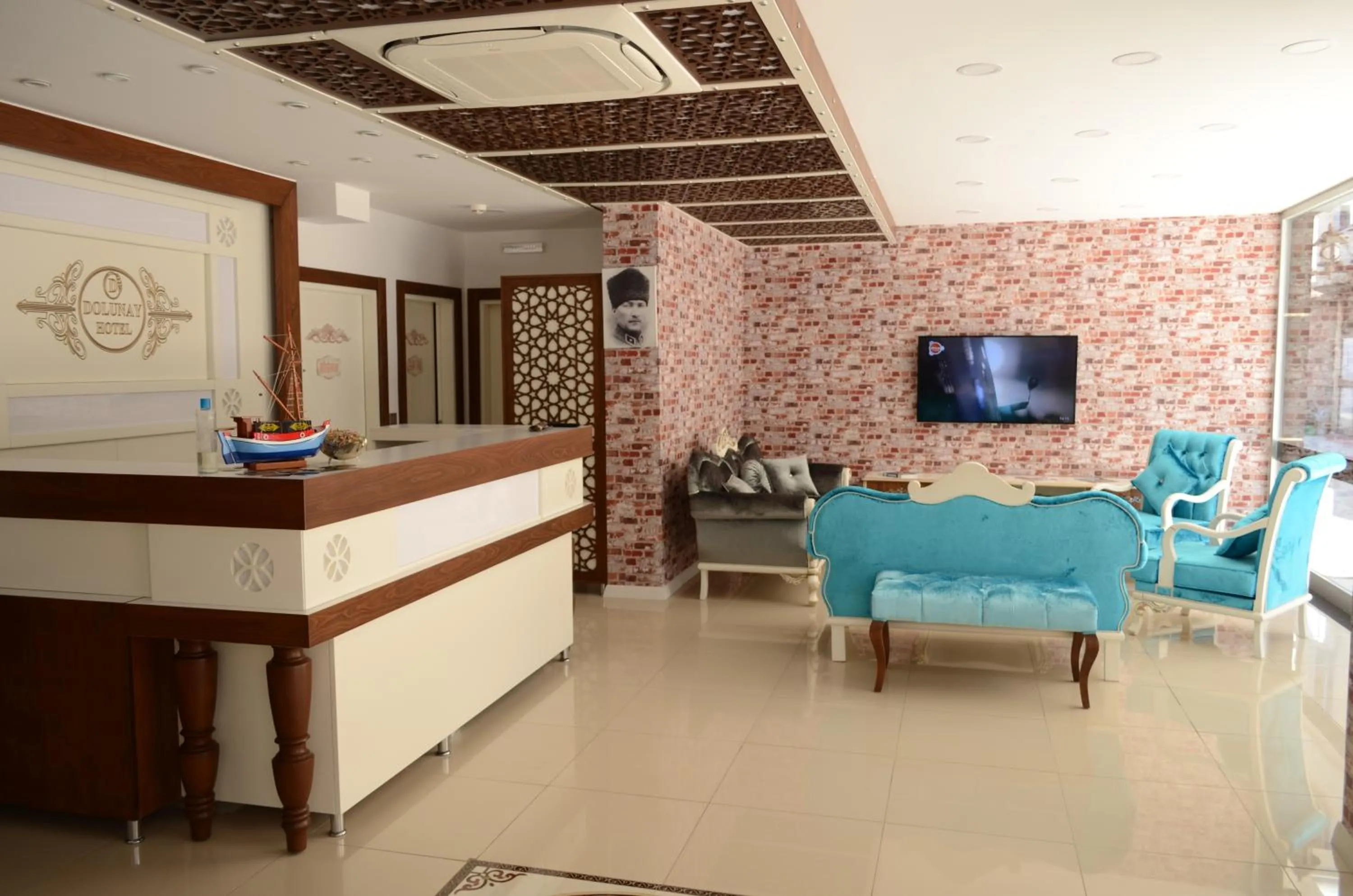 Lobby or reception in Sinop Dolunay Hotel