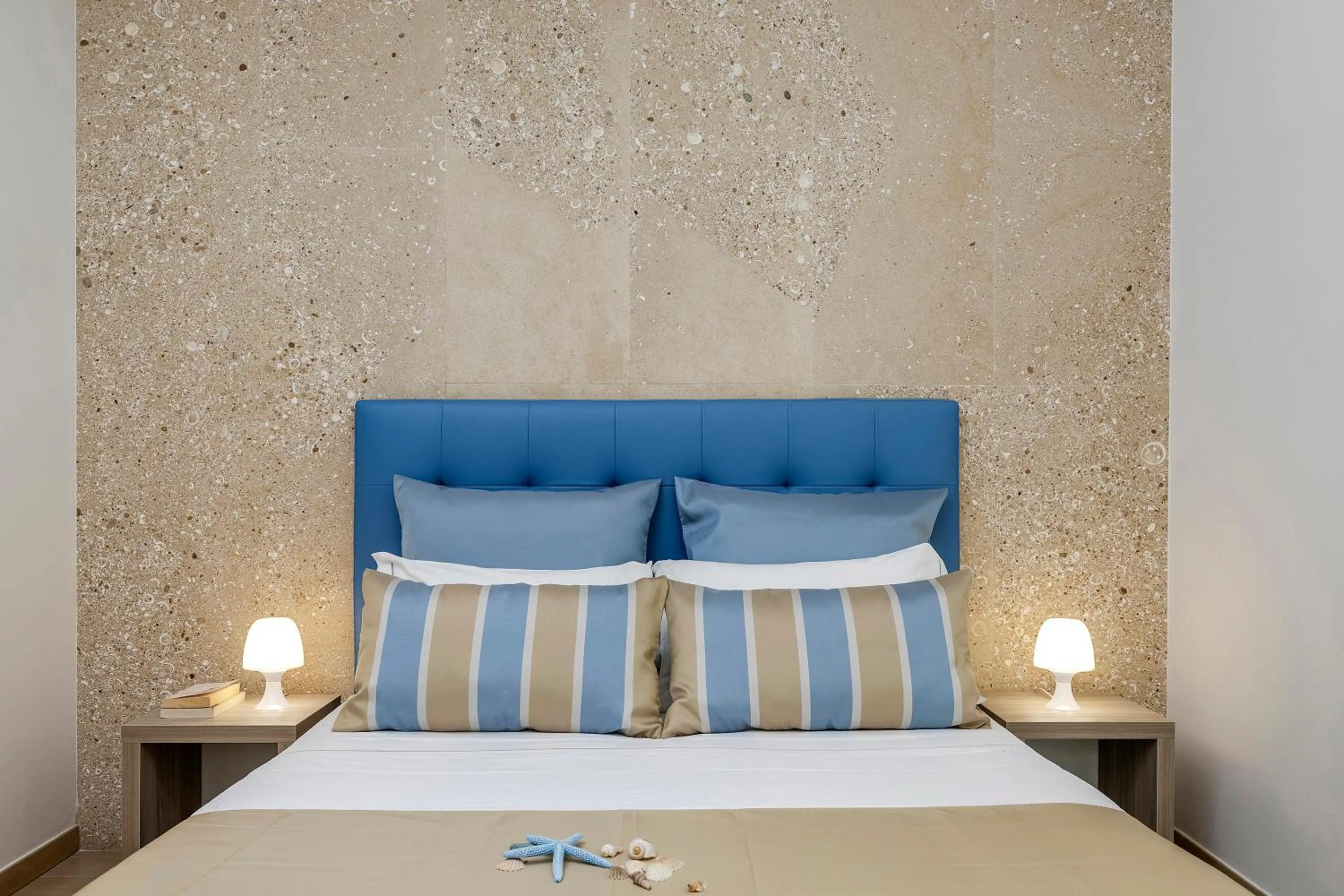 Bed in Hotel Soffio D'Estate