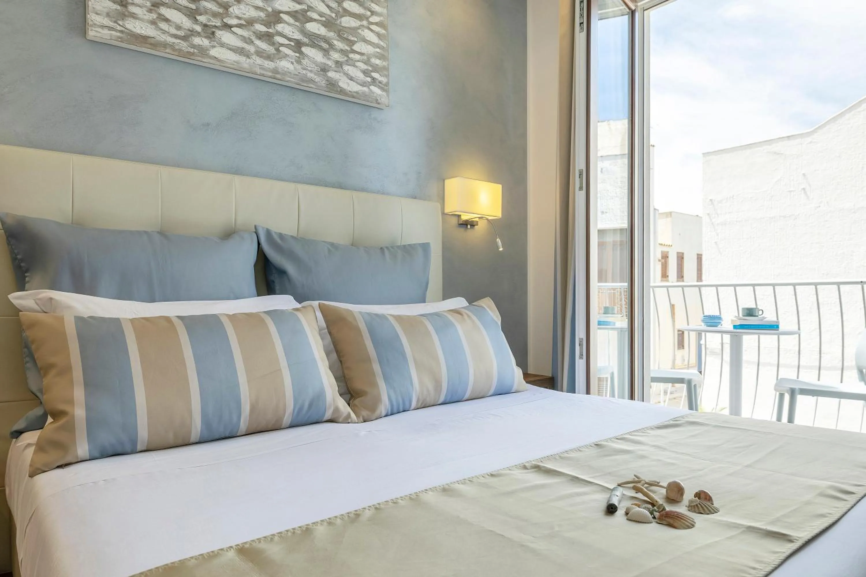 Bedroom, Bed in Hotel Soffio D'Estate