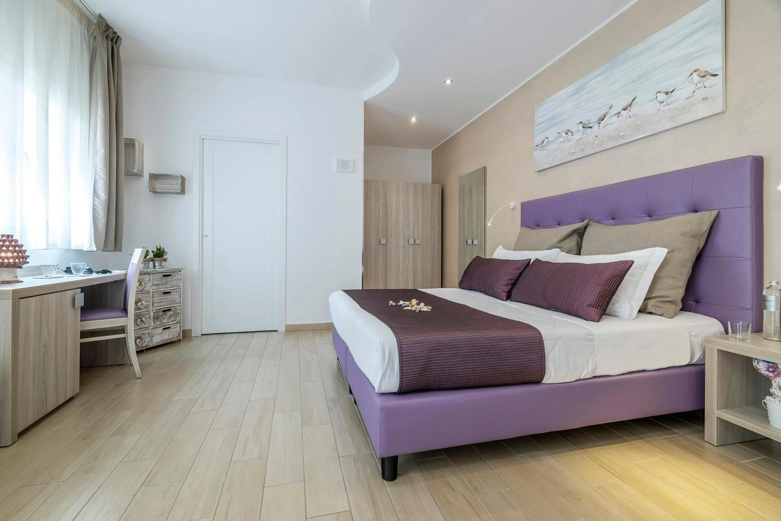 Bedroom, Bed in Hotel Soffio D'Estate