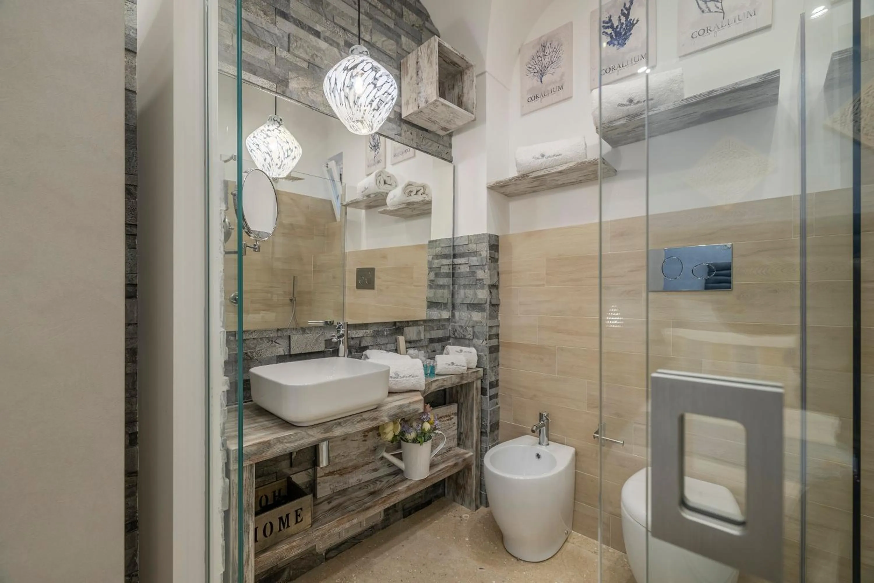 Bathroom in Hotel Soffio D'Estate