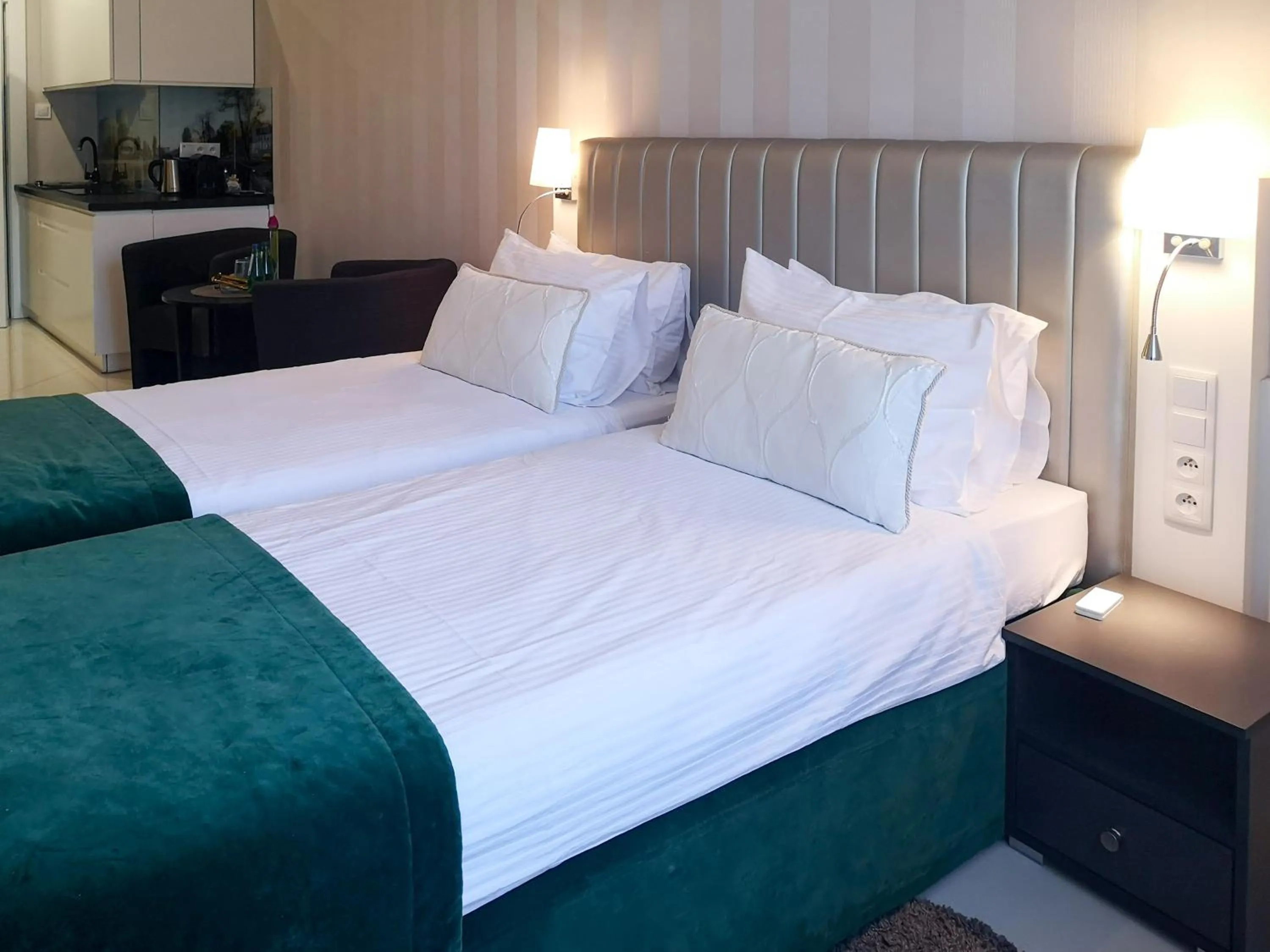 Bed in Softly Residence